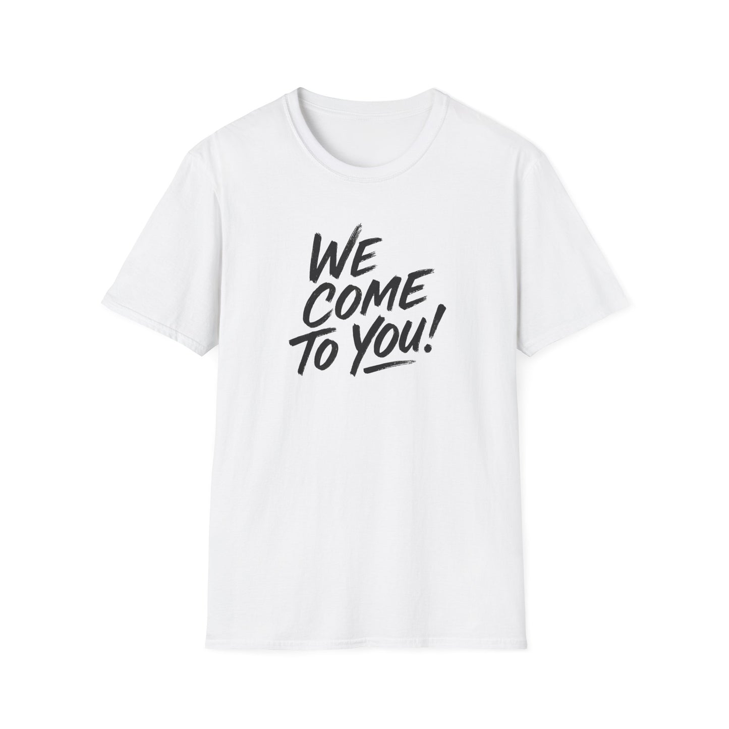Advanced Mobile Detailing, Unisex Softstyle T-Shirt - 'We Come To You!' Graphic Tee for Mobile Detailers, Perfect for Everyday Wear, Gifts, Parties, Casual Outings
