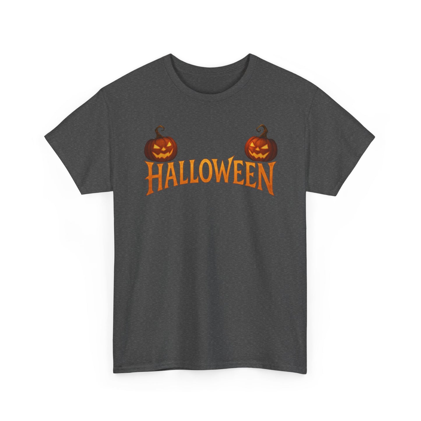 Halloween Pumpkin Graphic Tee, Unisex Cotton T-Shirt, Fall Fashion, Halloween Costume, Trick or Treat Shirt