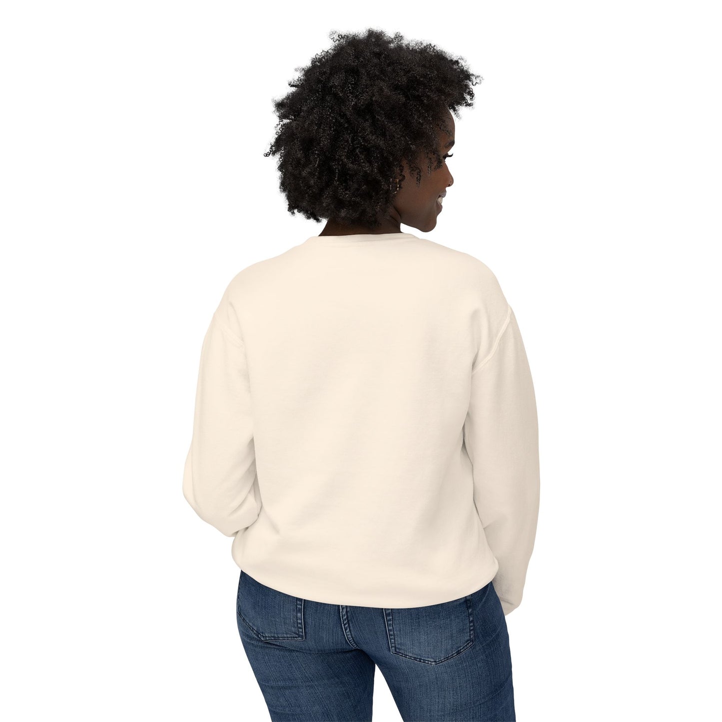 It’s The Journey, Unisex Lightweight Crewneck Sweatshirt - Psychonaut Swag