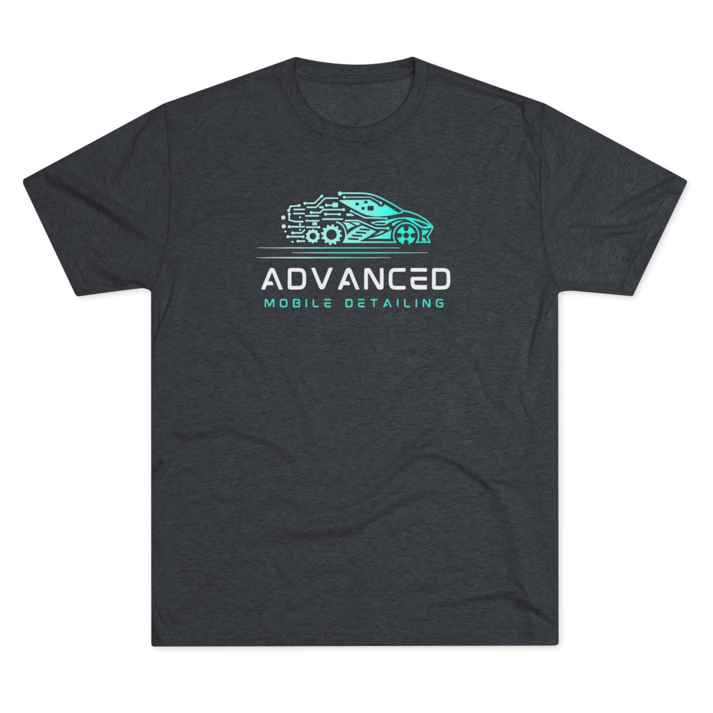 Advanced Mobile Detailing, Tri-blend, Tee | Car Enthusiast T-Shirt, Custom Auto Care Shirt, Gift for Car Lovers, Unique Vehicle Detailing Apparel