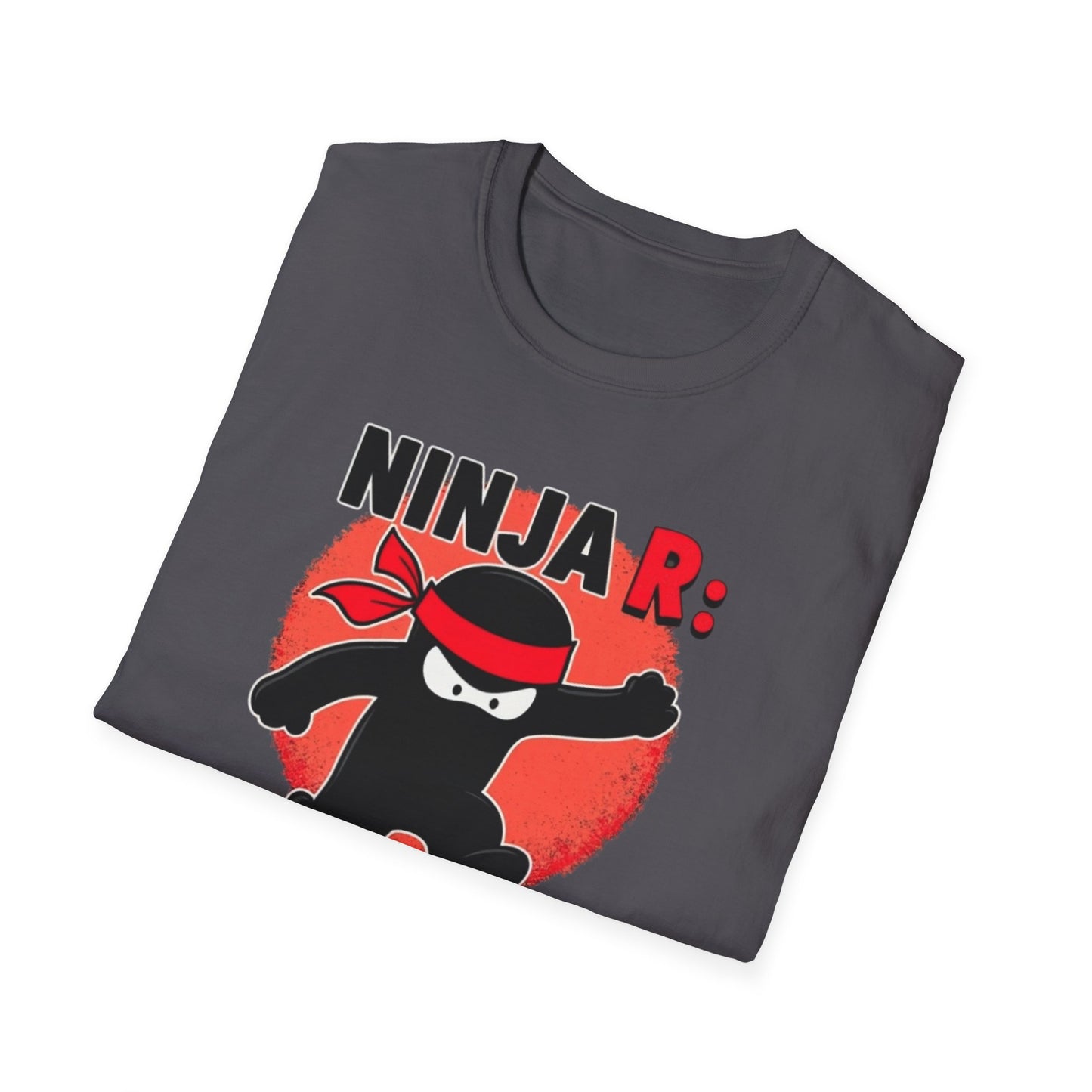 Ninja R, Unisex Softstyle T-Shirt - Psychonaut Swag