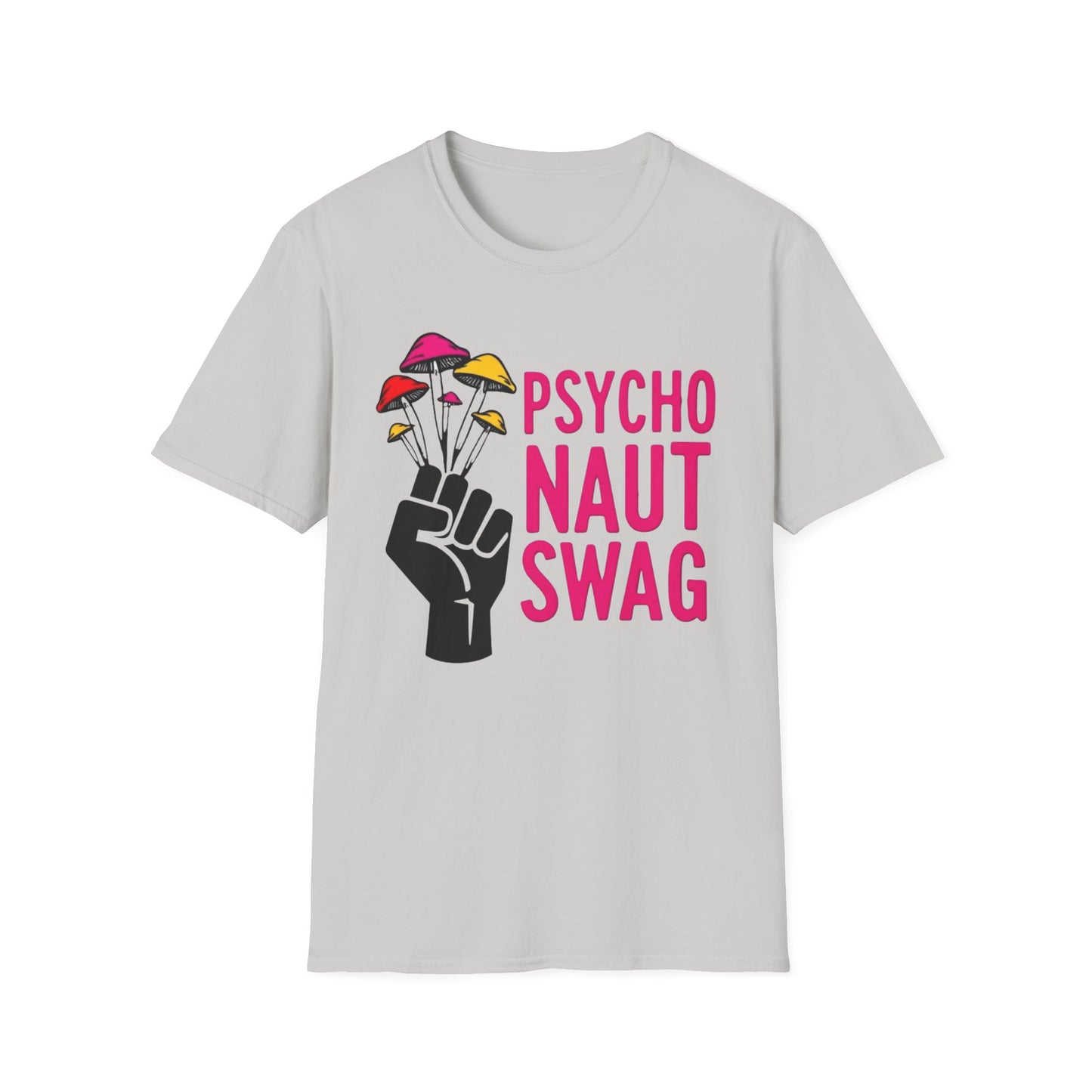 Psychonaut Swag Handful, T-Shirt, Unisex Graphic Tee, Gift for Psychedelic Lovers, Trendy Softstyle Shirt, Creative Fashion Statement, Cool Casual Wear - Psychonaut Swag