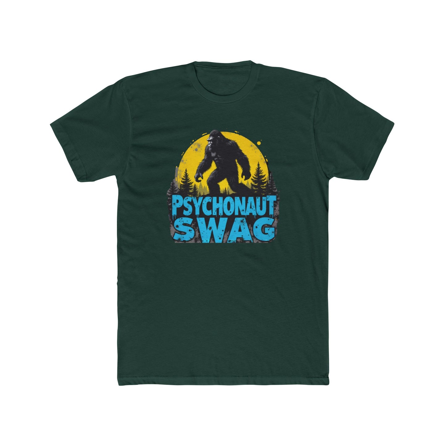 Sasquatch Stroll, Psychonaut Swag, Casual T-Shirt, Adventure Gear, Nature Lover's Gift, Cool Graphic Tee, Gift for Explorers