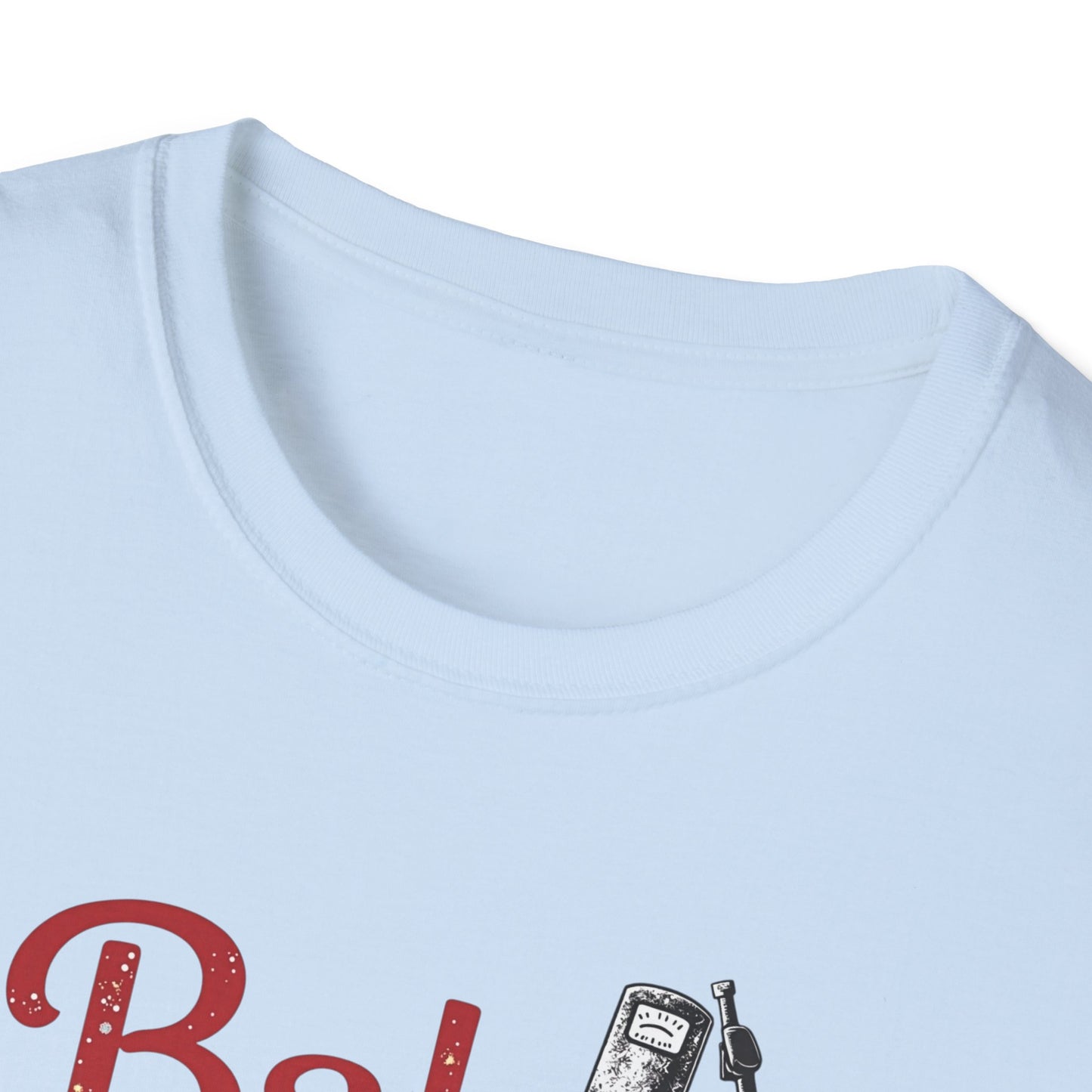 Baby Fuel, Vintage PumpThemed Unisex T-Shirt, Funny Baby Fuel Shirt, Gift for Car Lovers, Automotive Tee, Casual Everyday Wear - Psychonaut Swag