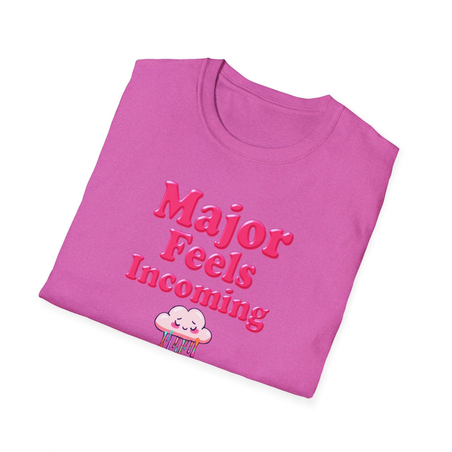 Major Feels Incoming Unisex T-Shirt, Fun Tee, Gifts for Friends, Casual Wear, Summer Fashion, Birthday Gift - Psychonaut Swag