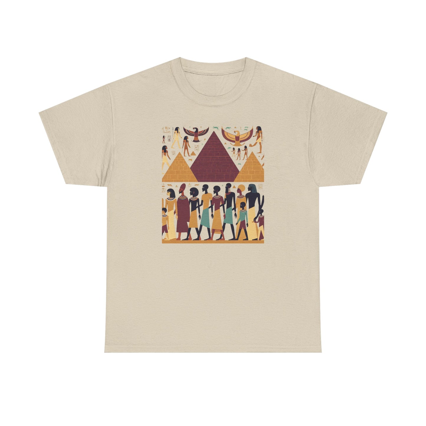 Hieroglyphic Recall, Unisex Heavy Cotton Tee - Psychonaut Swag