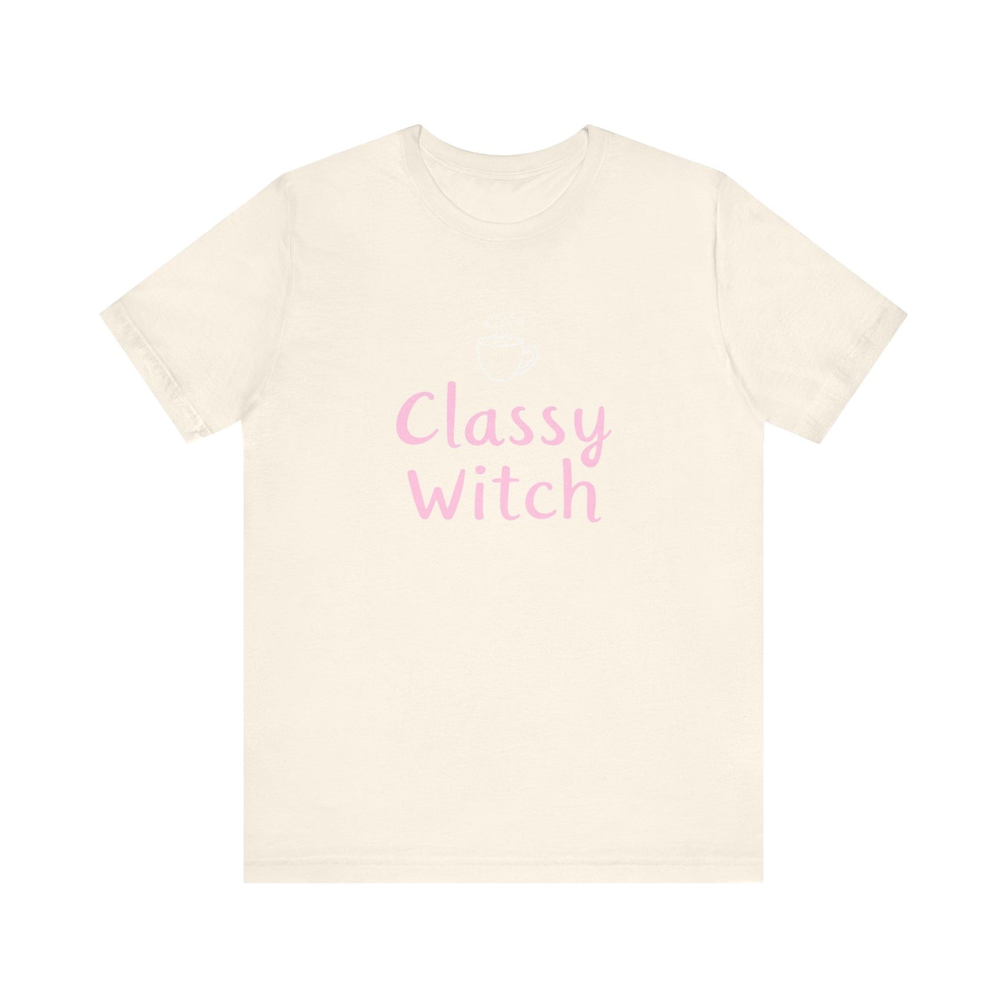 Classy Witch Unisex T-Shirt, Cute Witch Halloween Tee, Gift for Witches, Classy Witch Apparel, Cozy Everyday Wear, Witchy Style