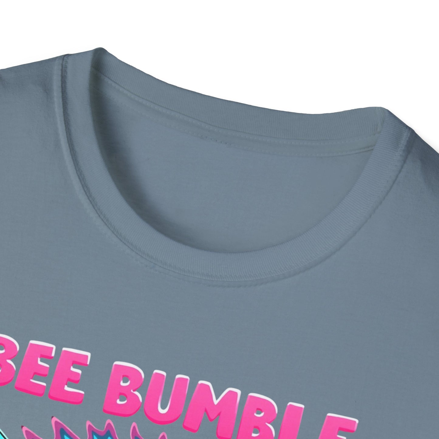 Bee Bumble T-Shirt, Retro Graphic Tee, Softstyle Unisex Shirt, Summer Fashion, Gift for Beekeepers, Eco-Friendly Tee - Psychonaut Swag