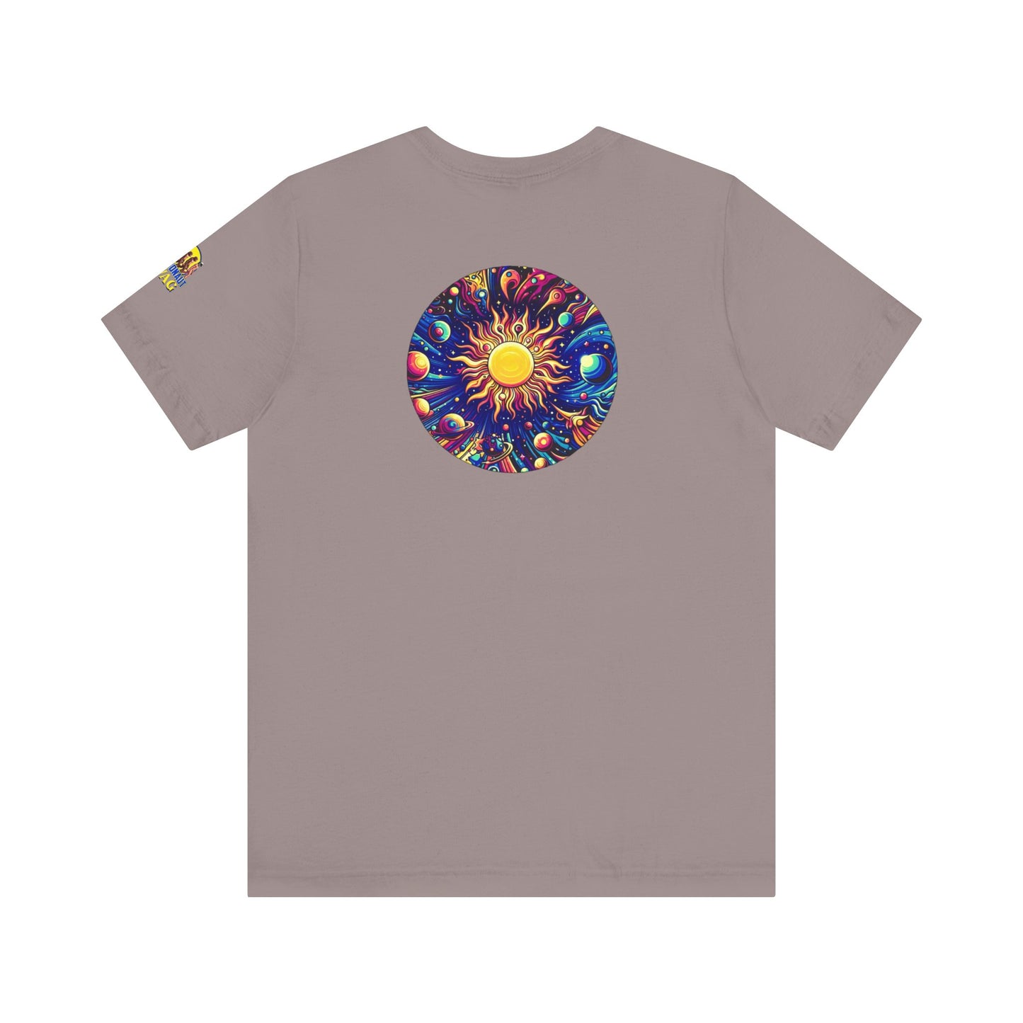 Psychonaut Staple solar system, Unisex Jersey Short Sleeve Tee - Psychonaut Swag