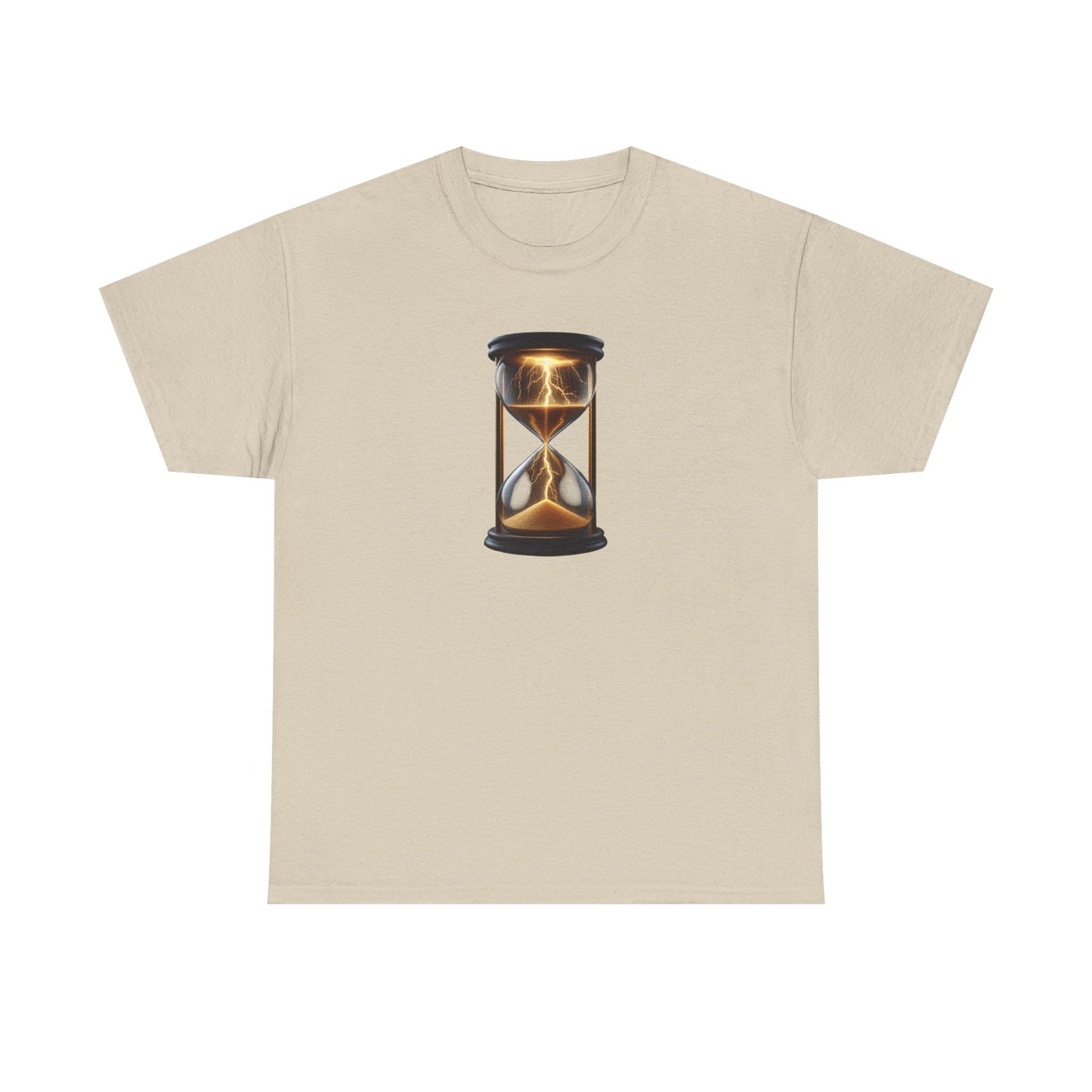 Static Time, Unisex Heavy Cotton Tee - Psychonaut Swag
