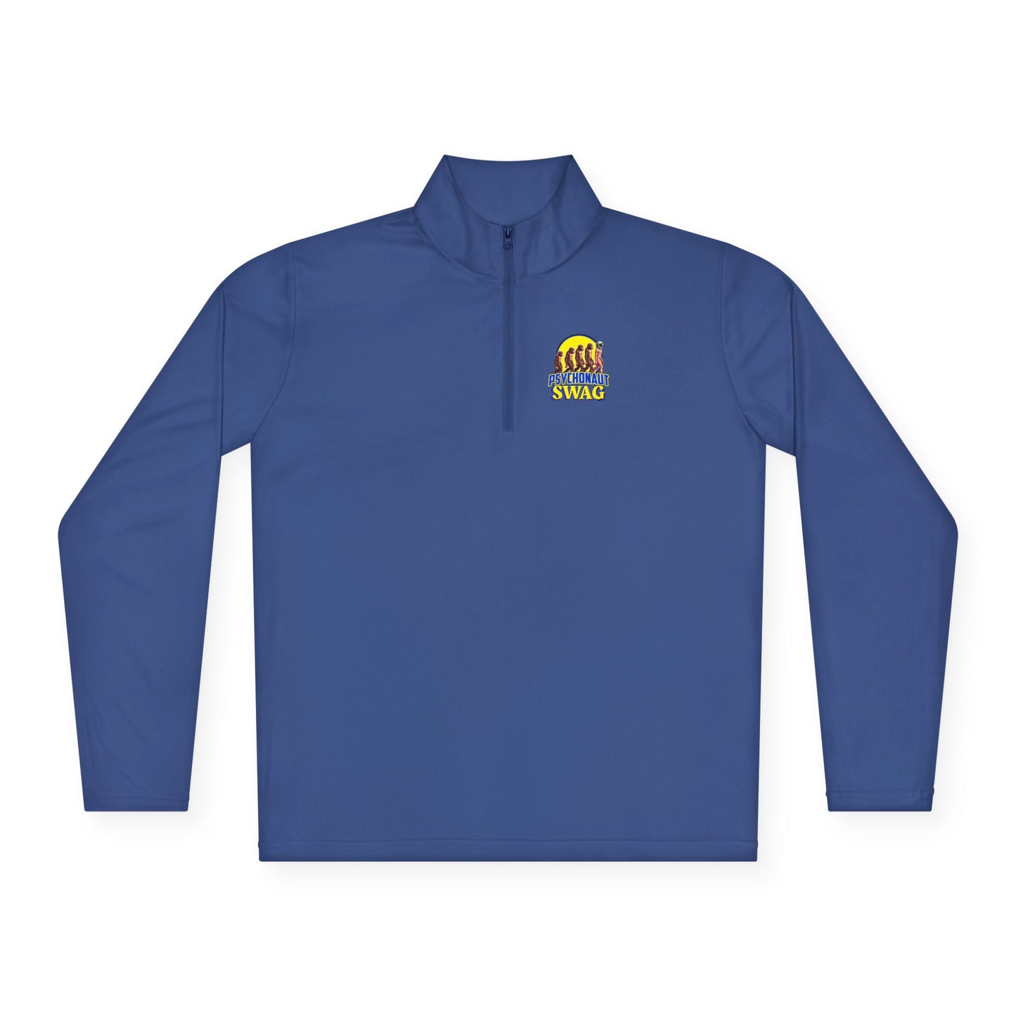 Psychonaut swag, small biz, Unisex Quarter-Zip Pullover with Vibrant Design, Cozy Layer, Ideal for Outdoor Activities, Gift for Him/Her, Perfect for Fall