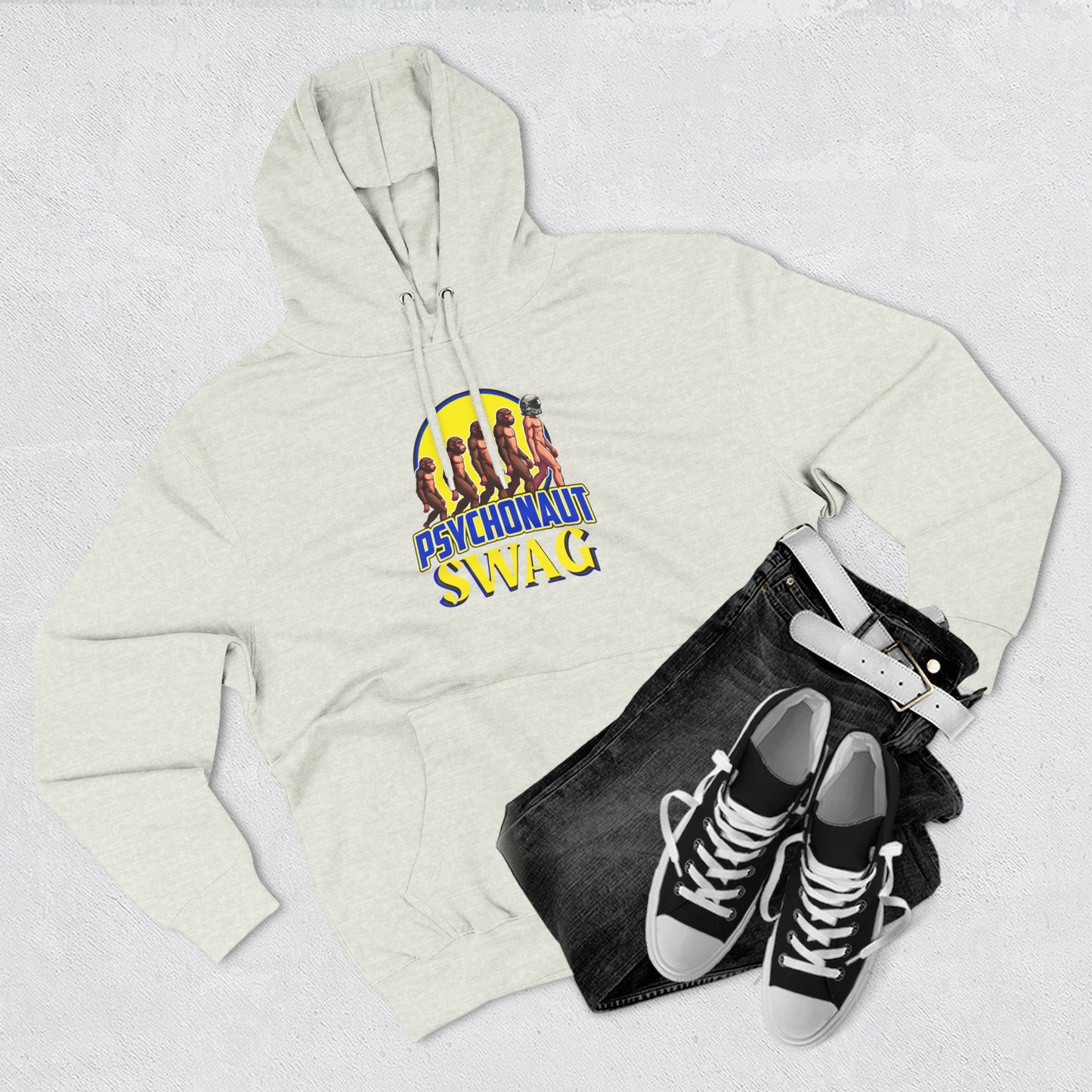 Psychonaut swag small biz, Fleece Hoodie, Cozy Layer for Gamers, Trendy Sweatshirt, Ideal Gift for Holidays, Perfect for Casual Outfits