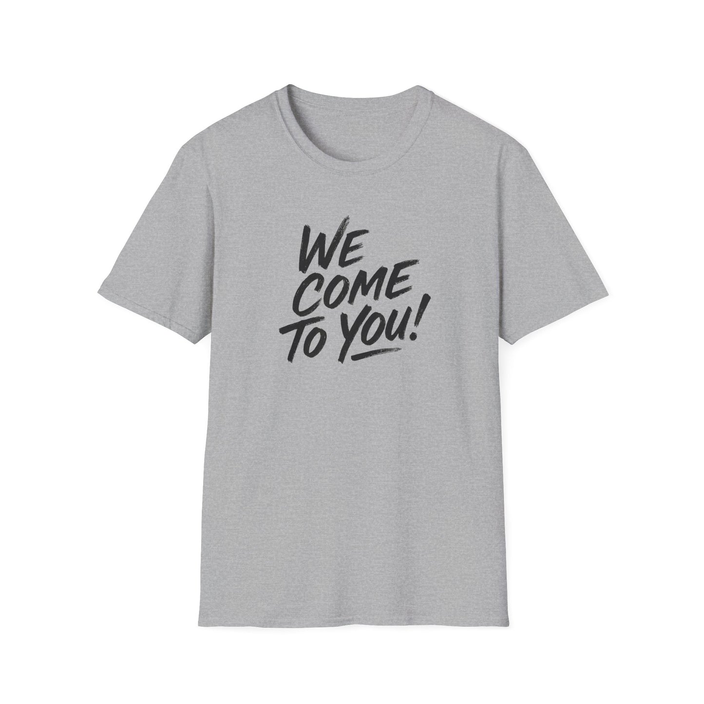 Advanced Mobile Detailing, Unisex Softstyle T-Shirt - 'We Come To You!' Graphic Tee for Mobile Detailers, Perfect for Everyday Wear, Gifts, Parties, Casual Outings
