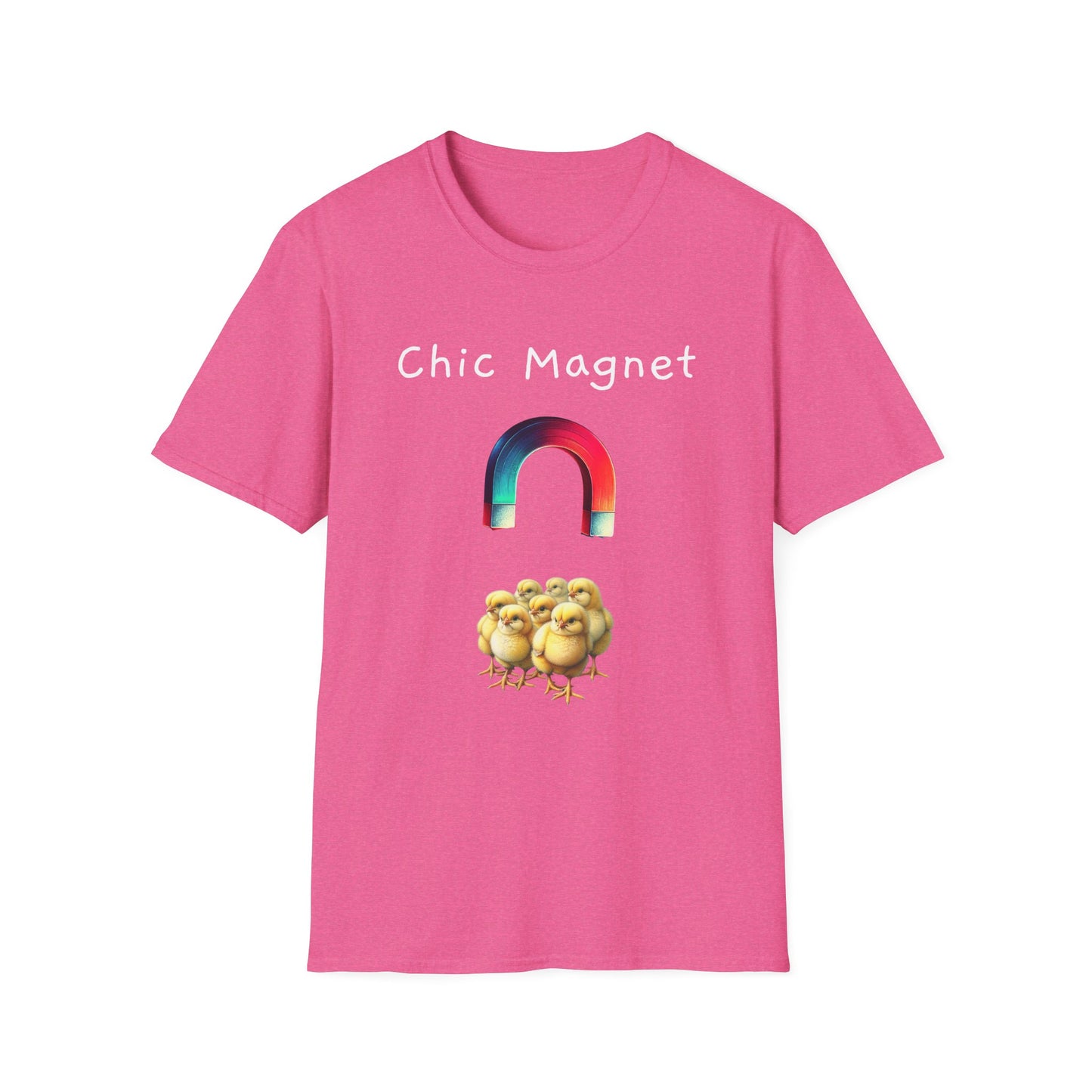 Chic Magnet Unisex Softstyle T-Shirt - Fun and Quirky Graphic Tee - Psychonaut Swag