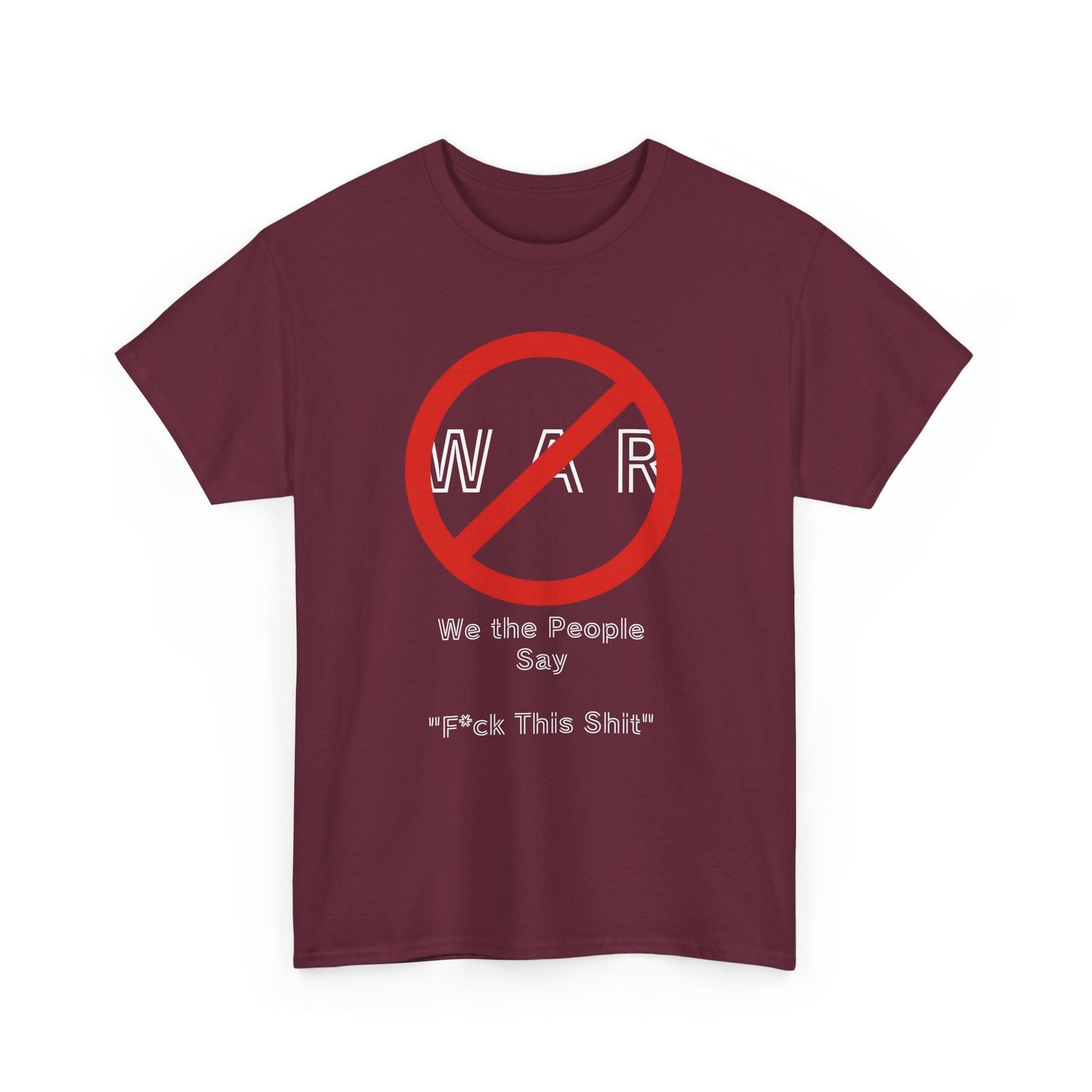 No War, Unisex Heavy Cotton Tee - Psychonaut Swag
