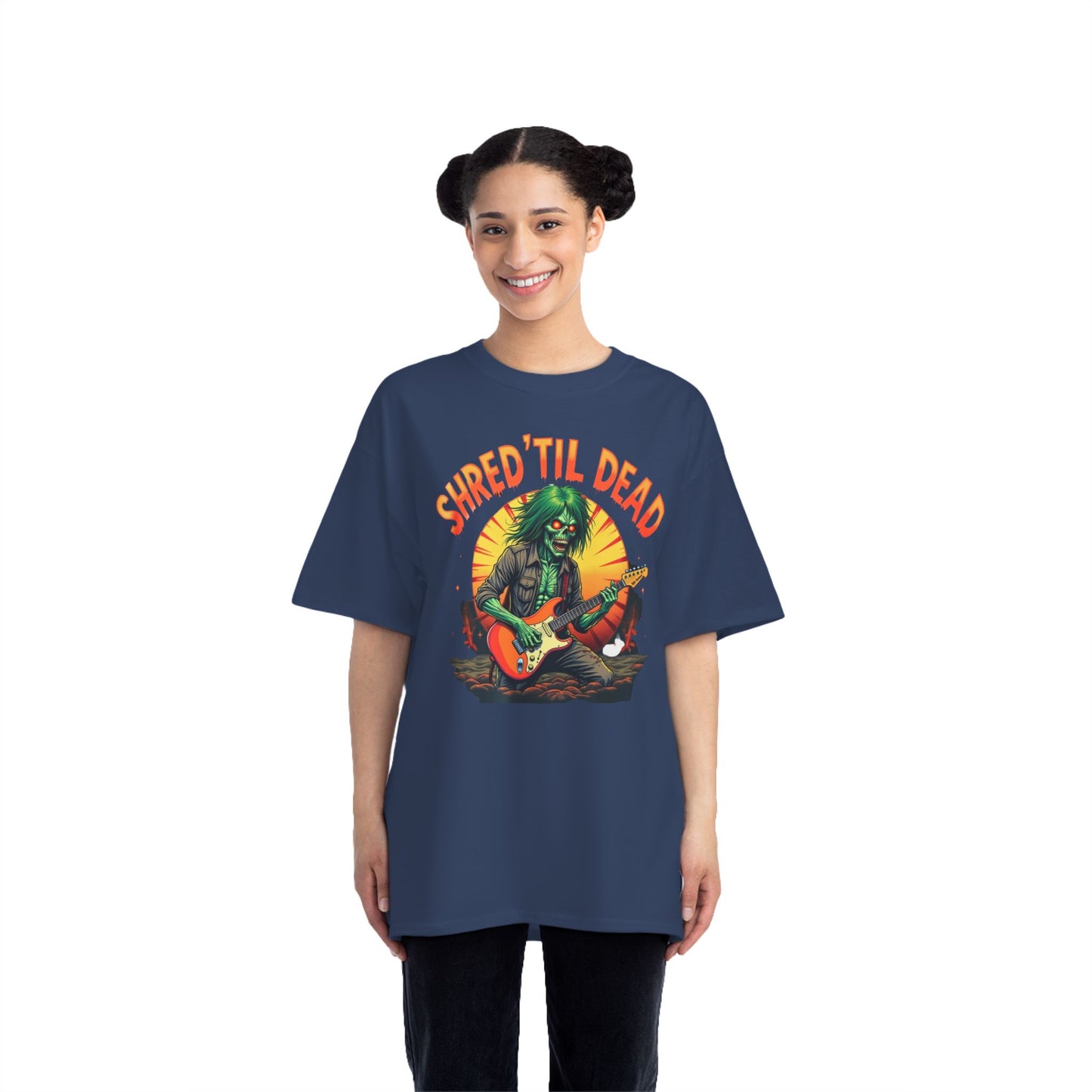 Rockin' Shred'Til Dead T-Shirt | Music Lover Gift, Concert Tee, Graphic Tee, Chill Vibes, Unique Band Merchandise - Psychonaut Swag