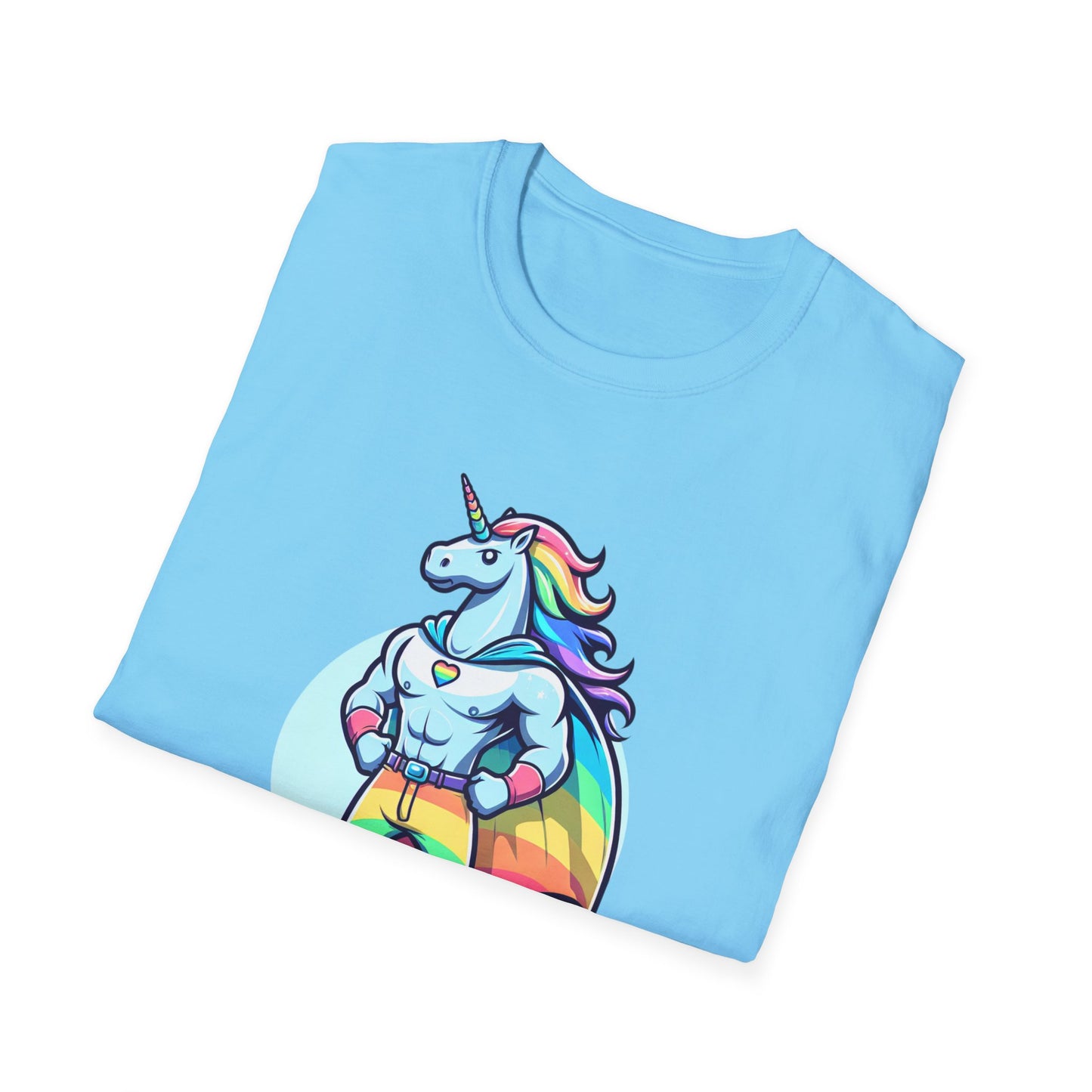 Dad Unicorn Superhero T-Shirt - Psychonaut Swag