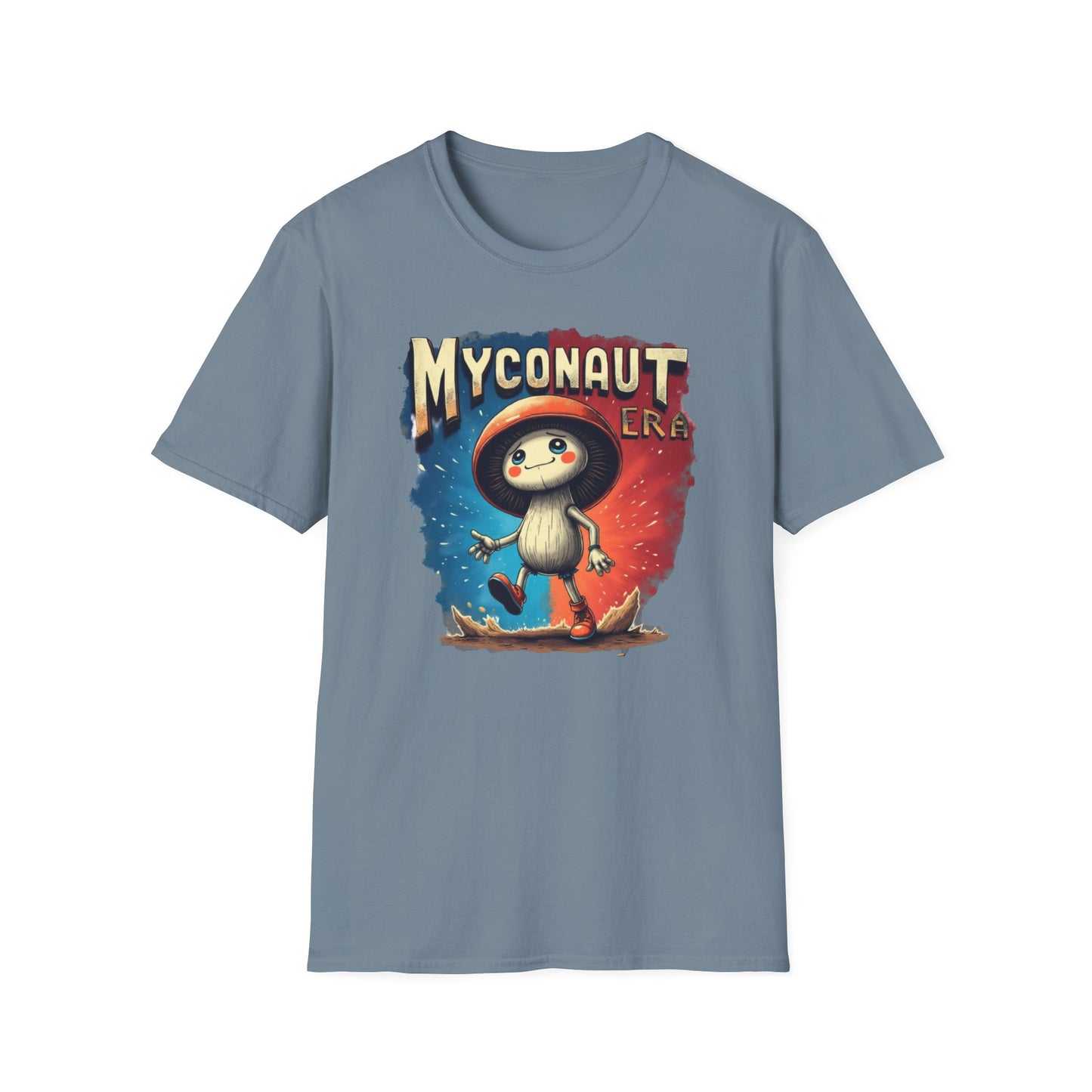 Myconaut Era, Cosmic Adventure T-Shirt, Myconaut Graphic Tee, Unisex Space Shirt, Gift for Gamers, Fun Vintage Style Tee - Psychonaut Swag