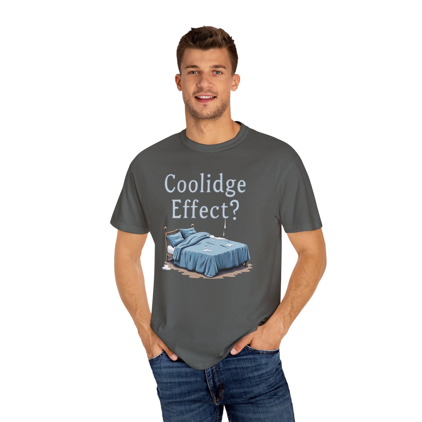 Coolidge Effect Unisex T-Shirt, Funny Graphic Tees, Gift for Couples, Casual Wear, Unique Humor Shirt, Statement T-Shirts
