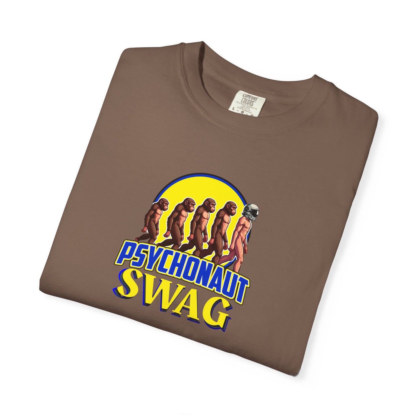 Psychonaut Swag small biz,  Unisex Garment-Dyed T-Shirt | Unique Gift for Festival Lovers, Streetwear, Casual Style, Summer Wardrobe, Psychedelic Art