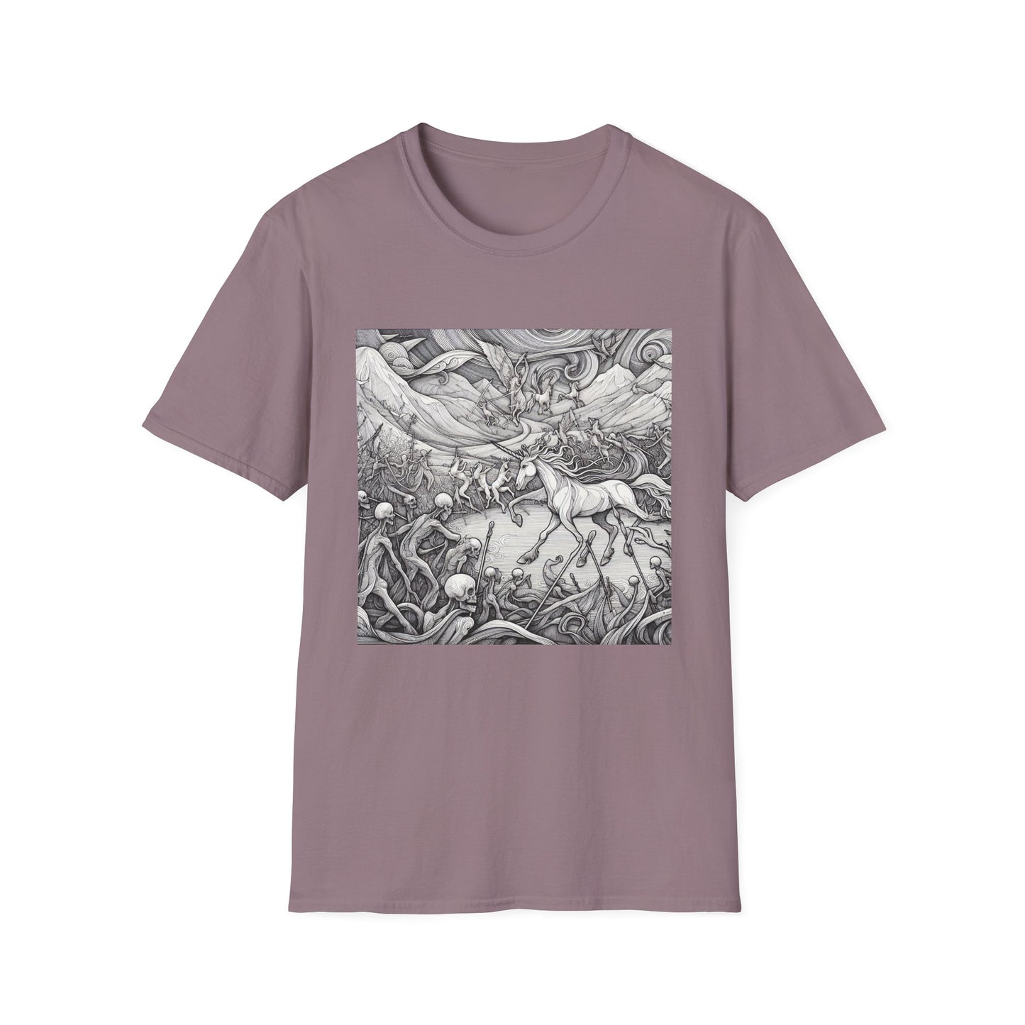 Unicorn Unisex Softstyle T-Shirt - Psychonaut Swag