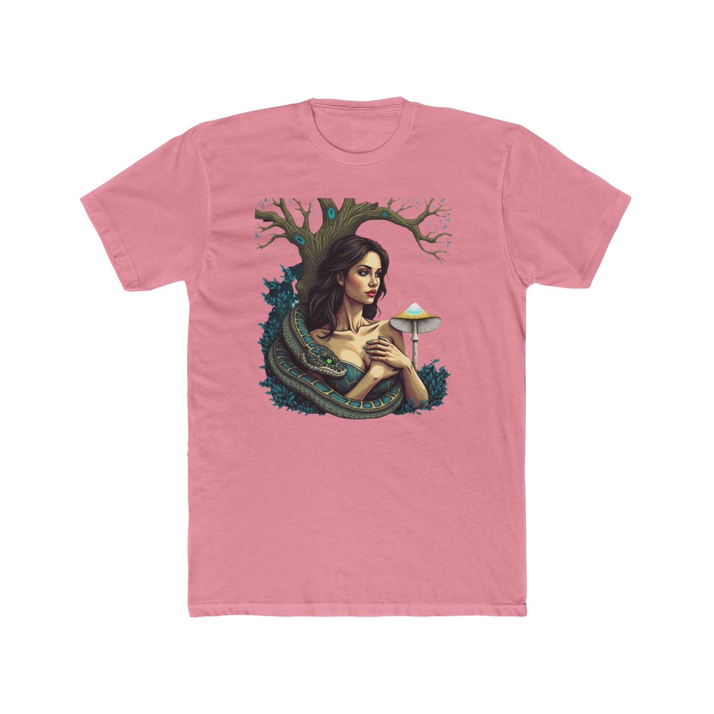 Forbidden Fruit, Enchanted Forest Graphic Tee | Nature Lover Shirt, Bohemian Apparel, Unique Gift, Casual Wear, Art Tee - Psychonaut Swag