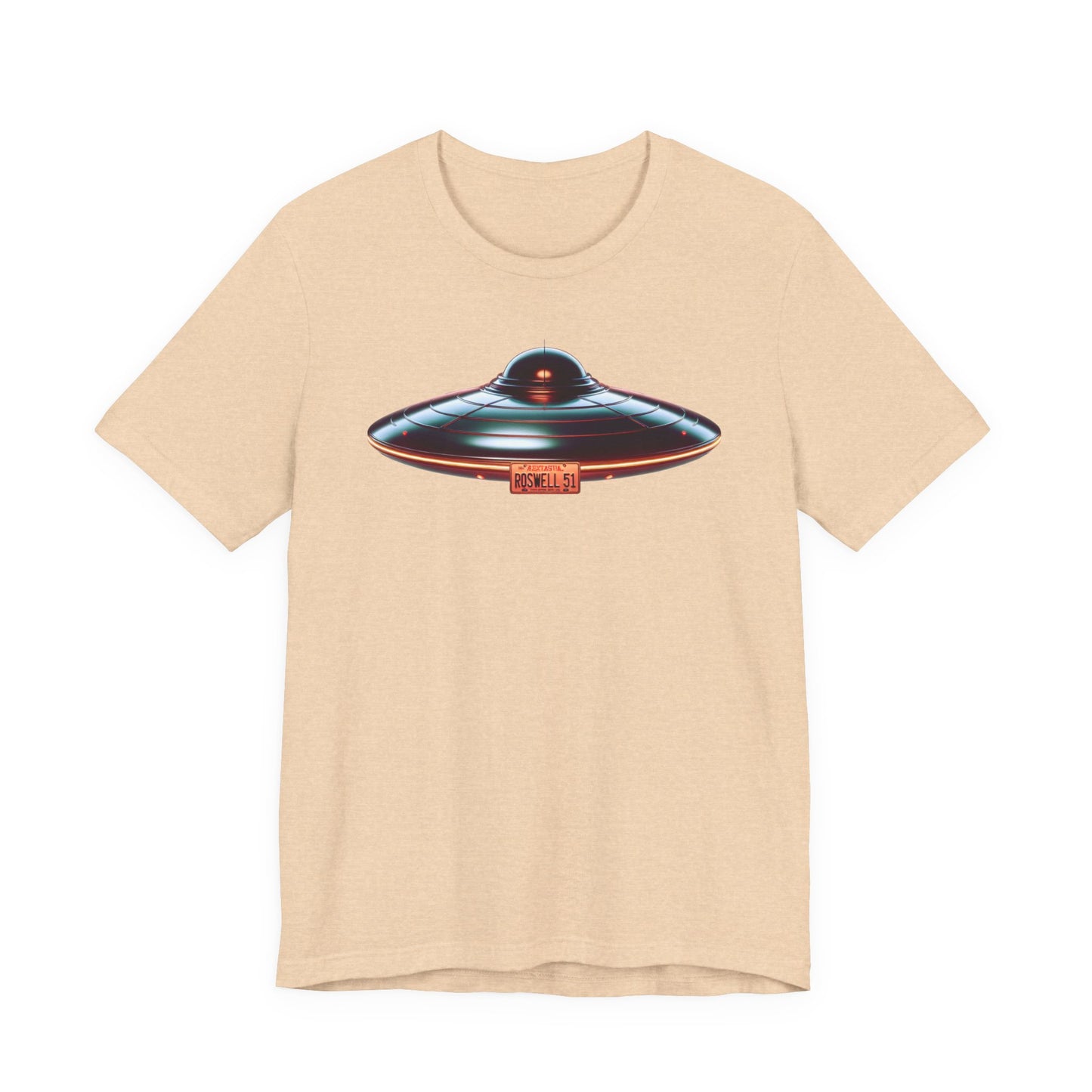 Flying Saucer, Unisex Jersey Short Sleeve Tee - Psychonaut Swag