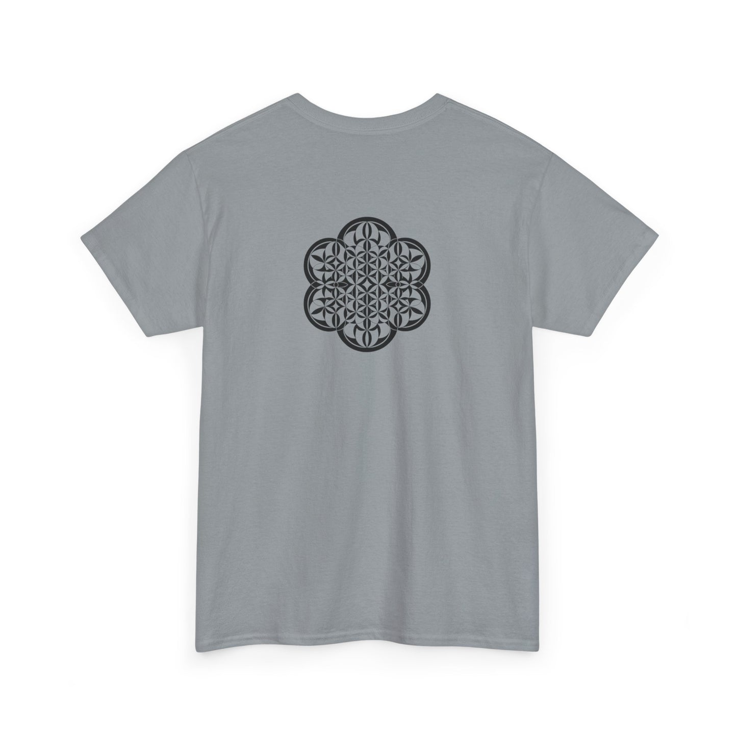 Psychonaut Staple, Flower of life, Unisex Heavy Cotton Tee - Psychonaut Swag
