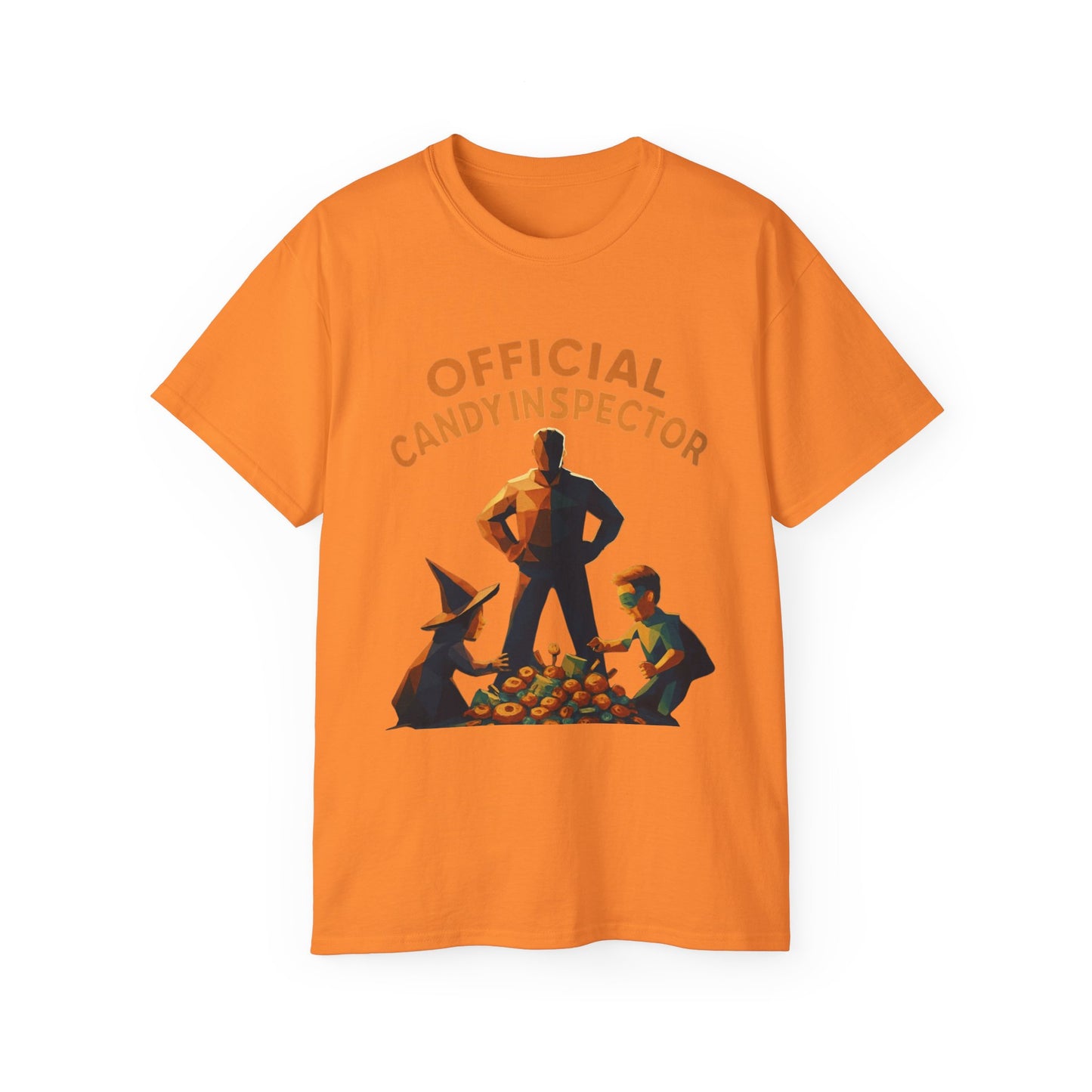 Official Candy Inspector Unisex Ultra Cotton Tee, Funny Gift, Halloween Tee, Party Shirt, Retro Style T-Shirt