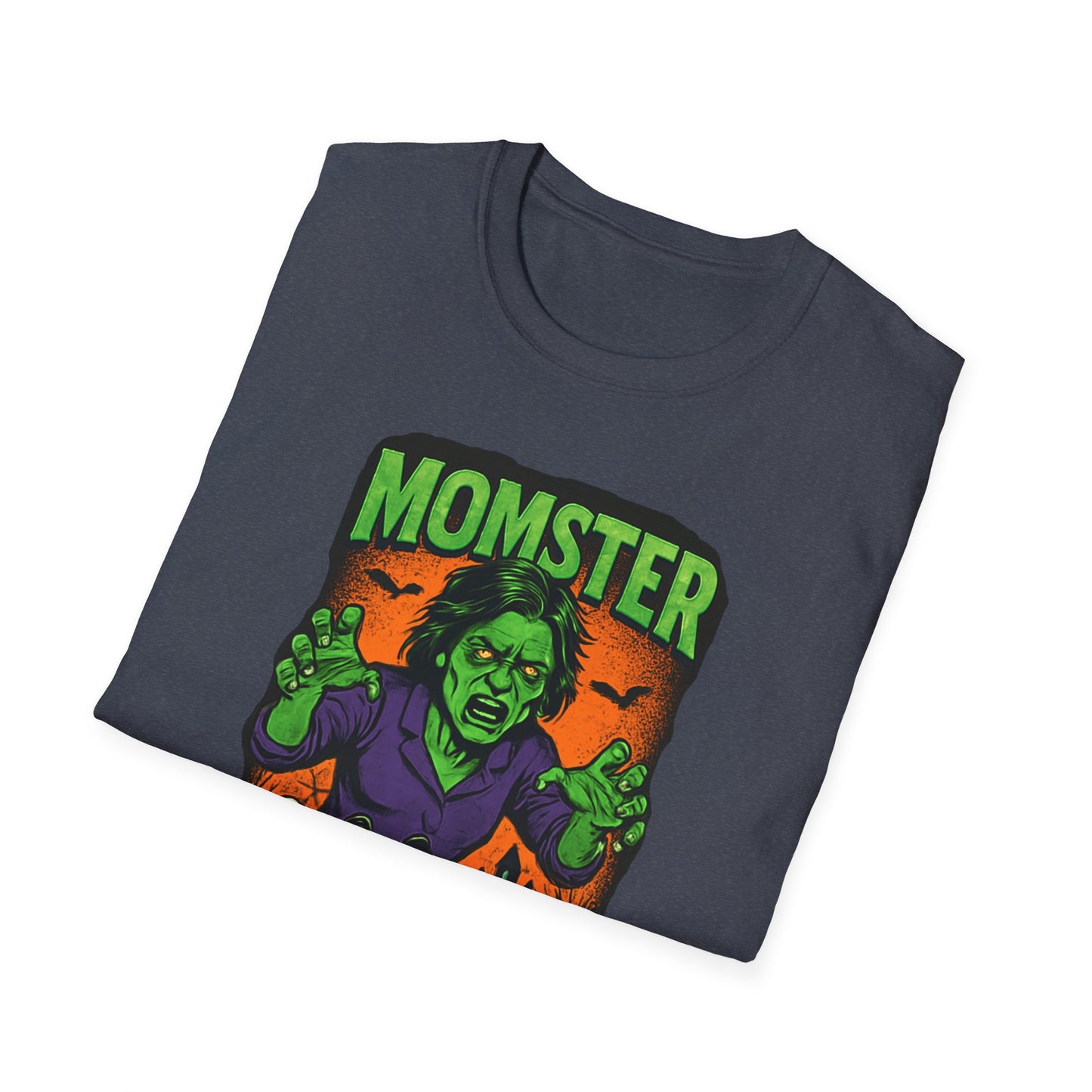 Halloween Momster T-Shirt, Unisex Spooky Tee, Cute Halloween Shirt, Gift for Halloween Lovers, Family Costume Shirt, Trick or Treat Shirt