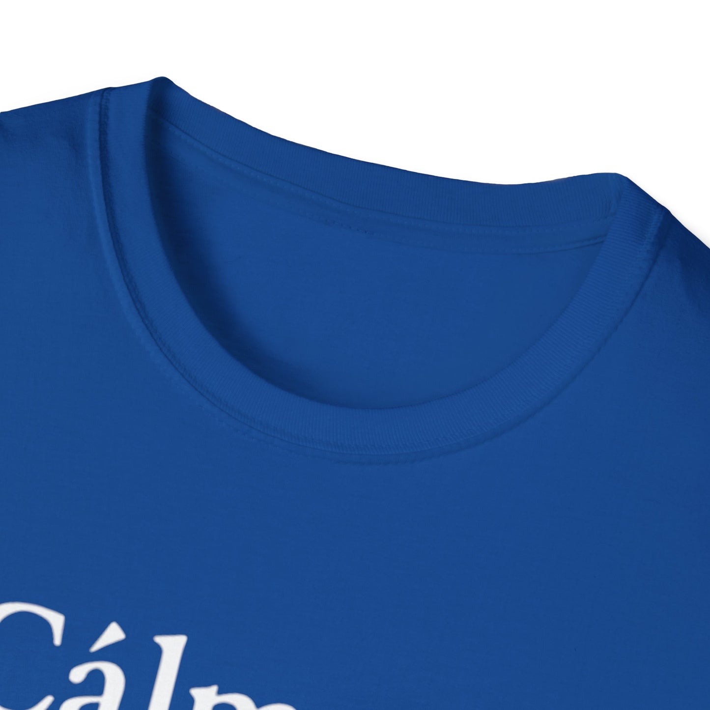 Calm down I’m here, Affirmation Unisex T-Shirt, Relax Shirt, Mindfulness Tee, Casual Wear, Gift for Yoga Lovers, Self-Care Reminder - Psychonaut Swag
