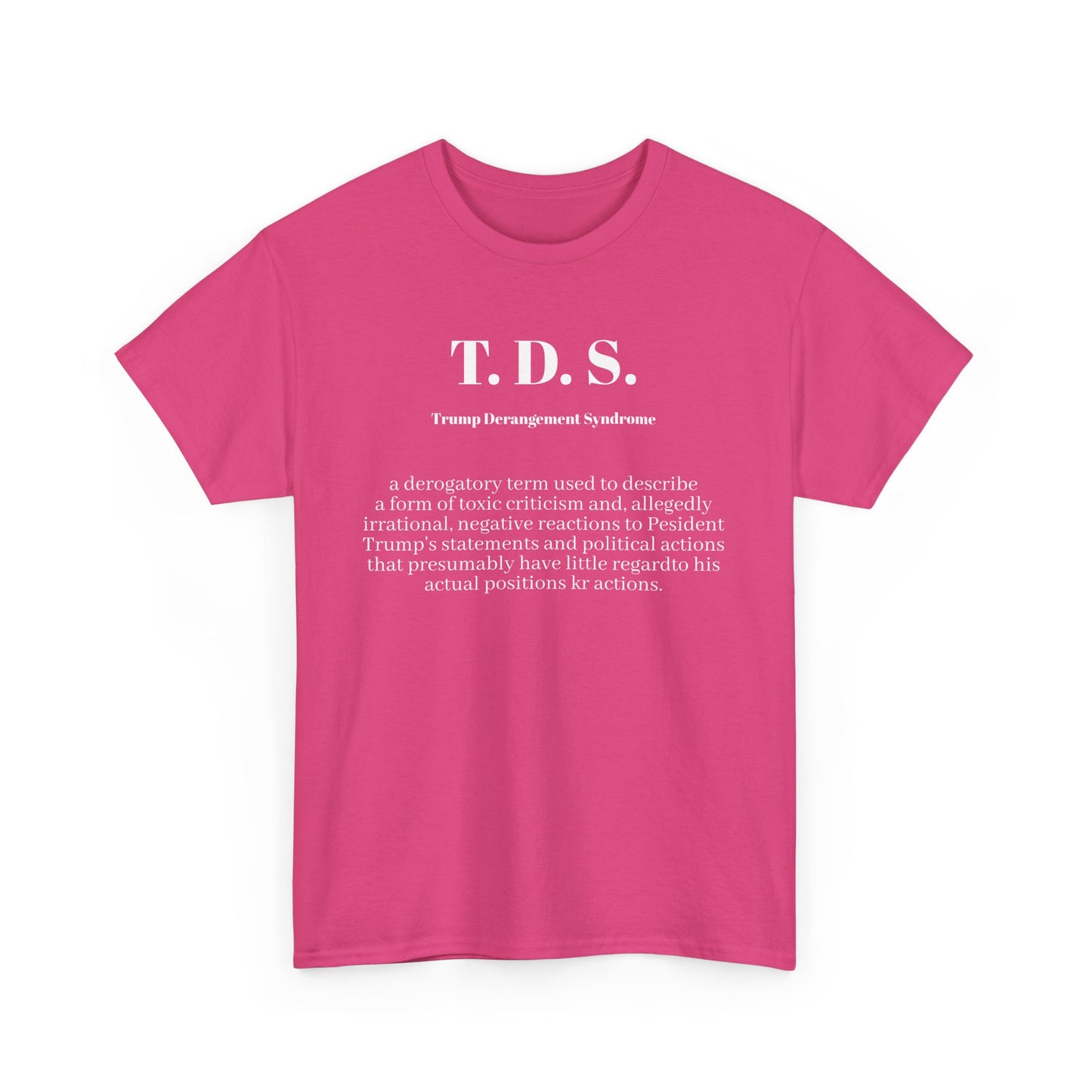 T.D.S, Unisex Heavy Cotton Tee - Psychonaut Swag