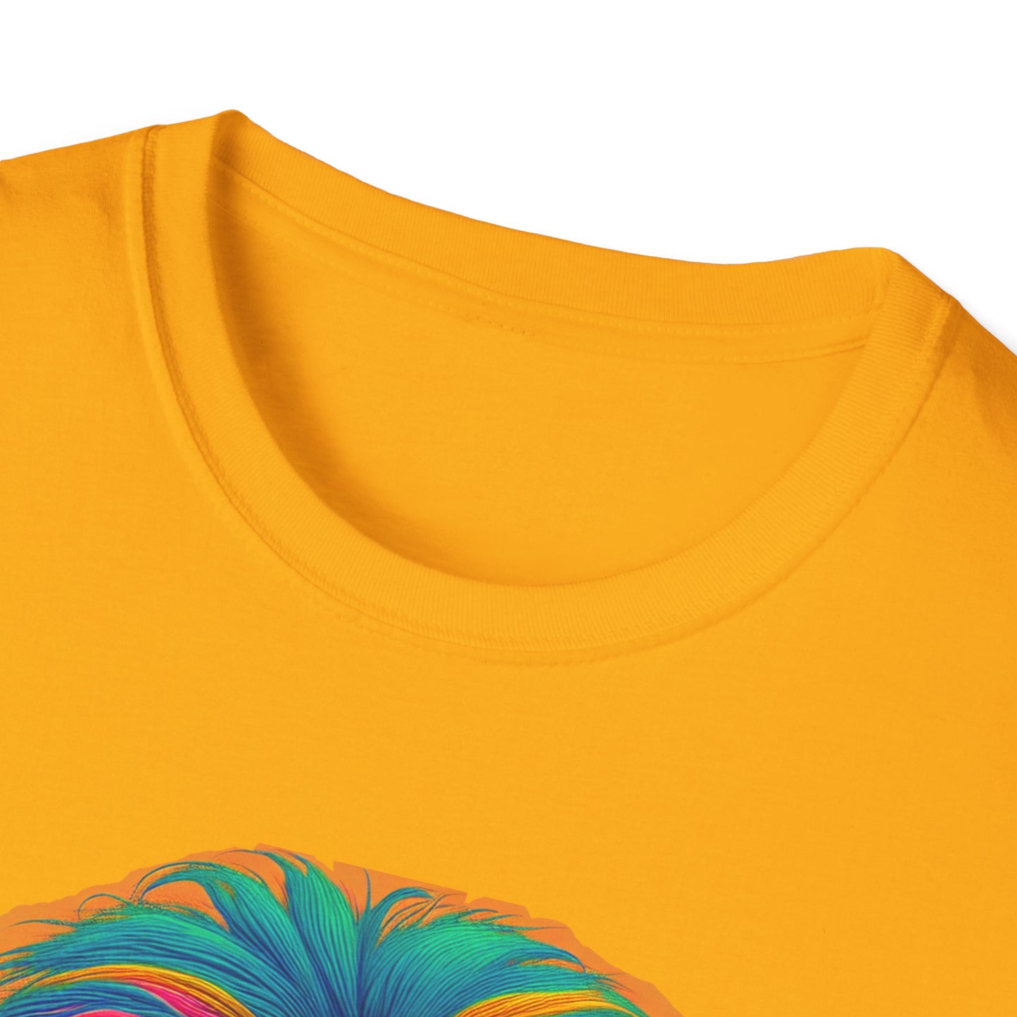 Lion Lick, Mushroom tee, Unisex T-Shirt - Psychonaut Swag