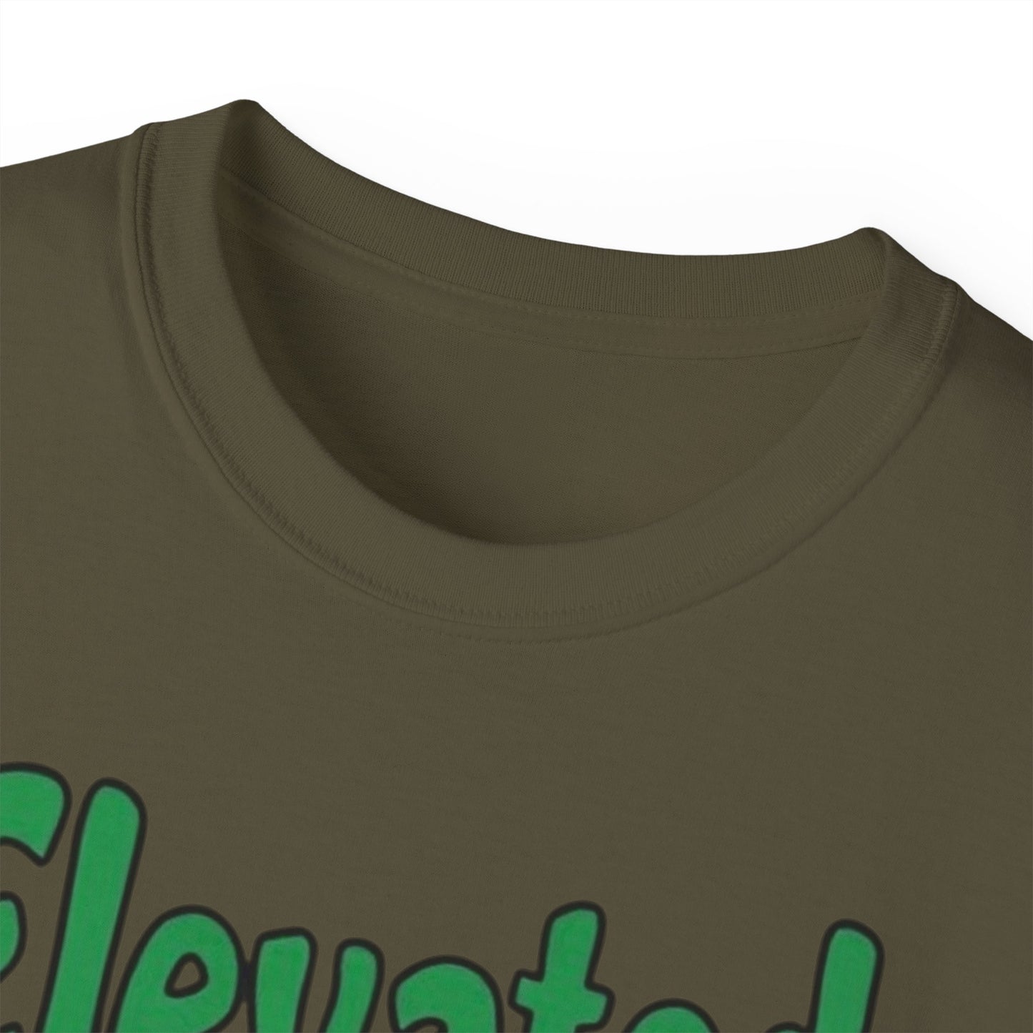 Elevated Mood Cannabis Tee, Unisex Ultra Cotton T-Shirt, Sublimated Graphic Tee, Perfect Gift for 420 Celebrations, Relaxed Fit Tee