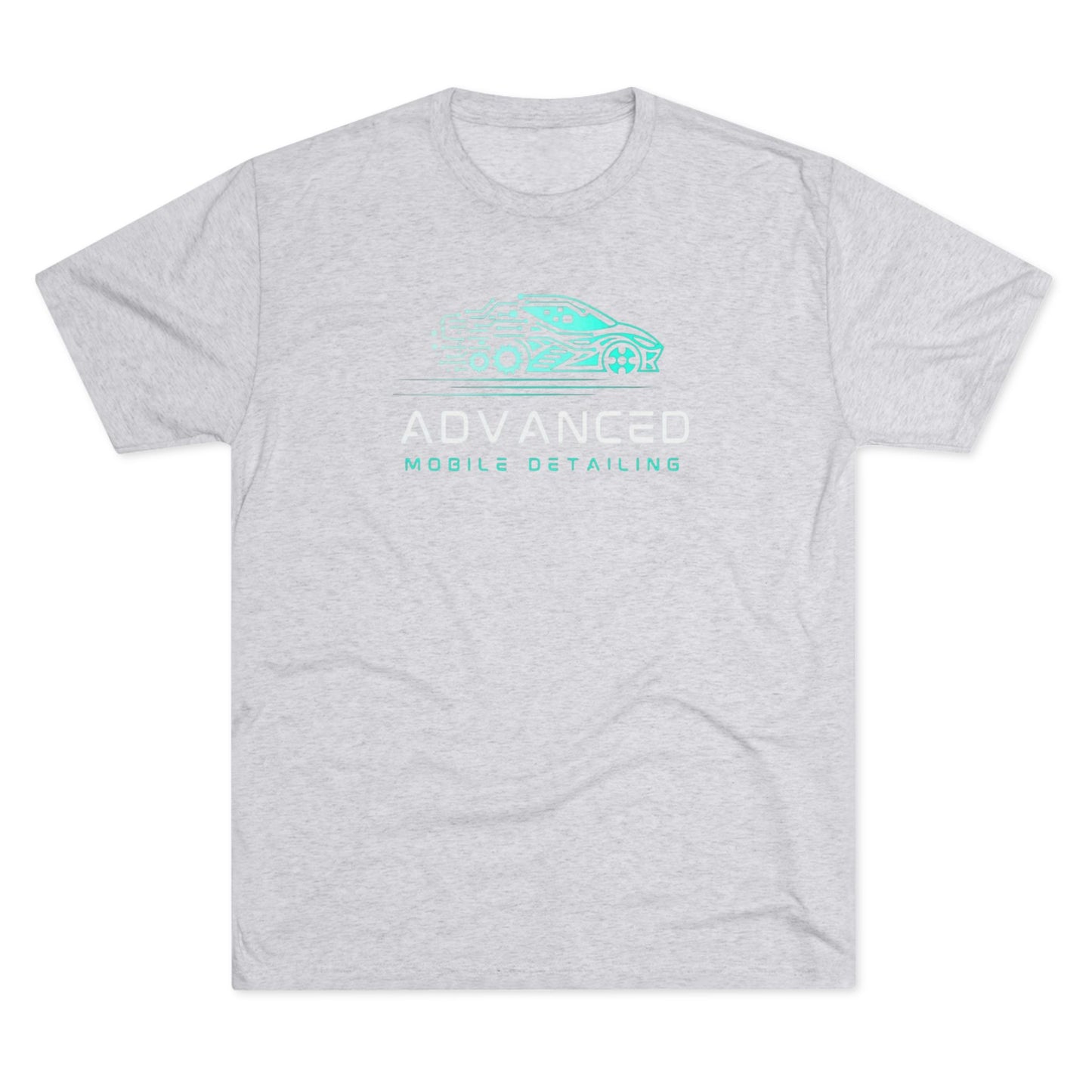Advanced Mobile Detailing, Tri-blend, Tee | Car Enthusiast T-Shirt, Custom Auto Care Shirt, Gift for Car Lovers, Unique Vehicle Detailing Apparel