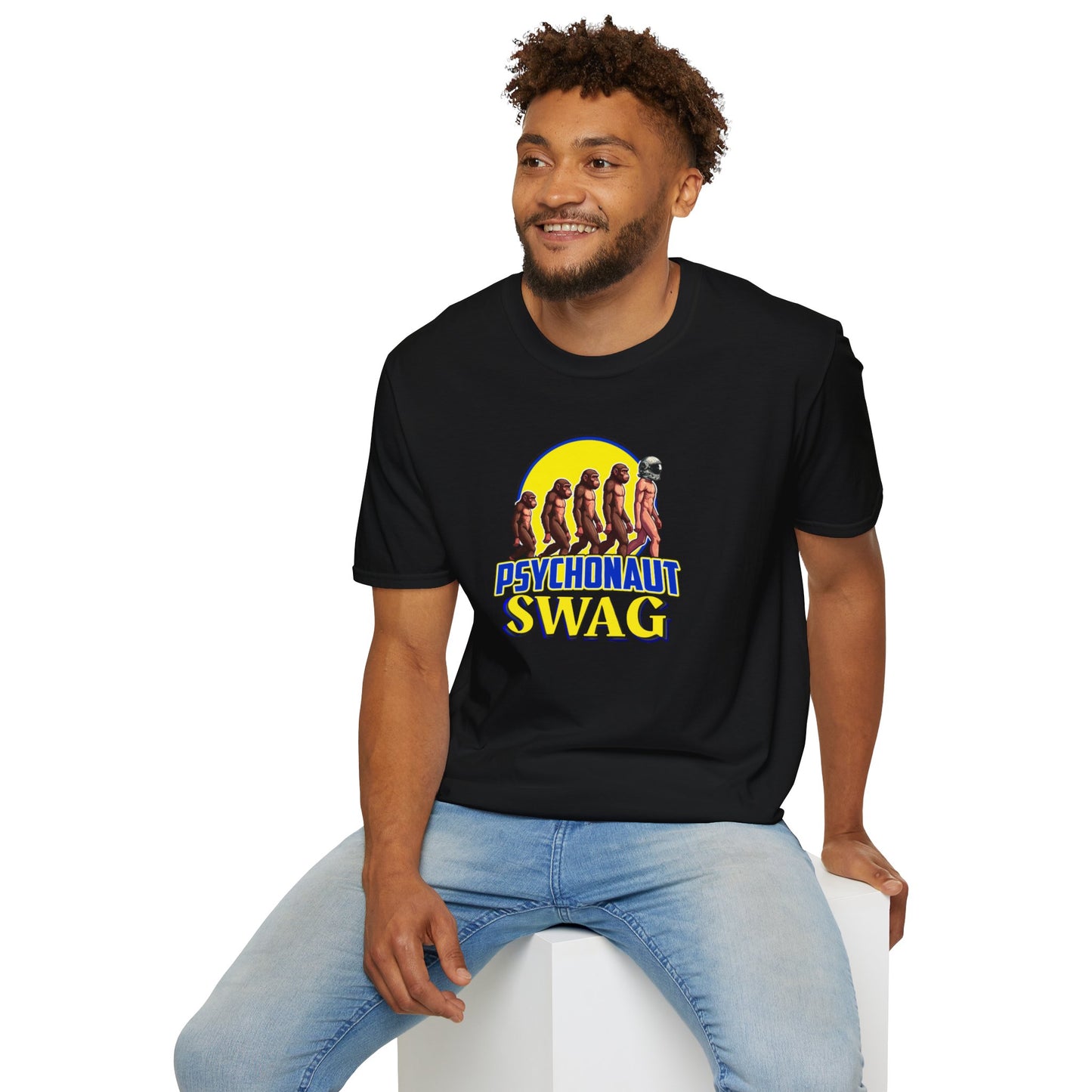 Psychonaut (Small Biz) Swag T-Shirt, Unisex Shirt for Car Lovers, Gift for Men and Women, Retro Art, Evolution Enthusiast Apparel, Birthday or Holiday Gift