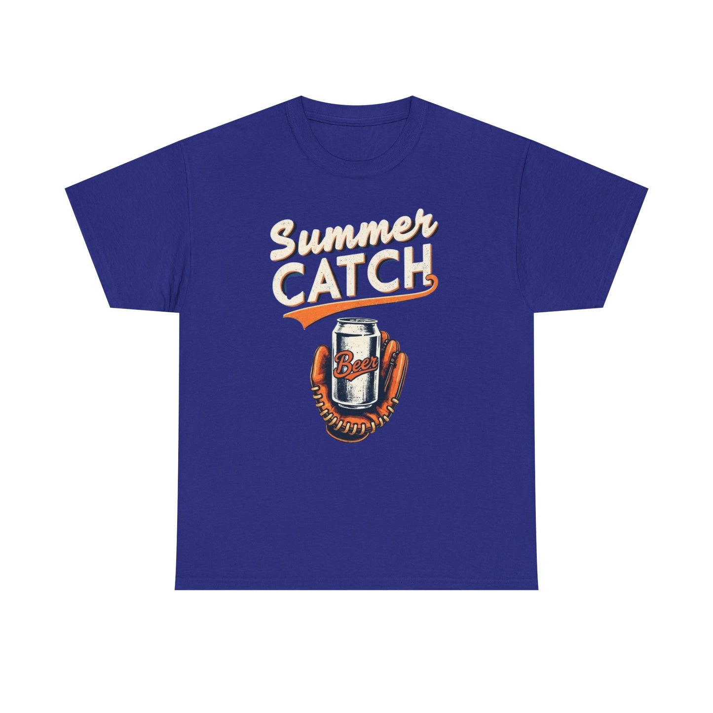 Summer Catch Tee, Casual Summer Shirt, Gift for Beer Lovers, Fun Graphic T-Shirt, Perfect for BBQs and Picnics - Psychonaut Swag