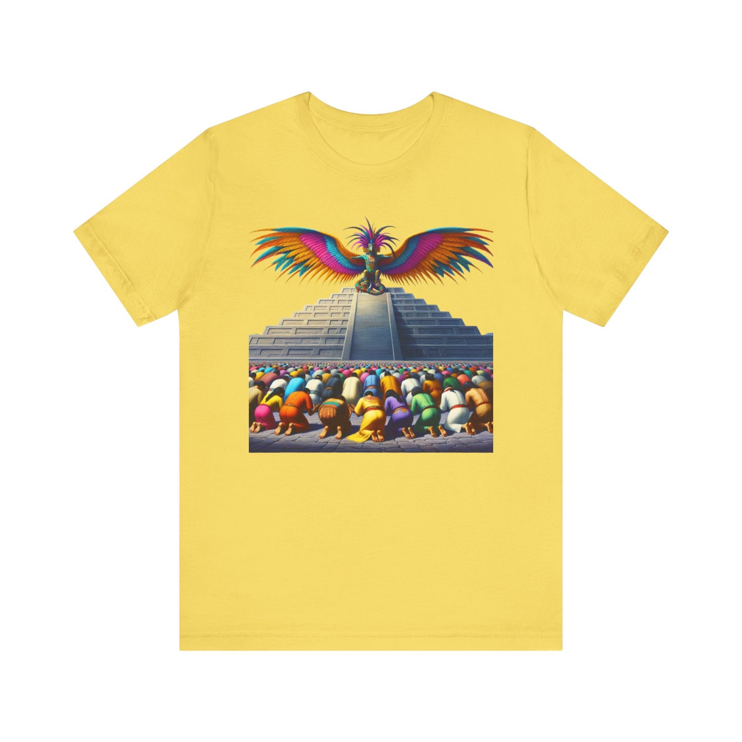 Feathered Serpent, Unisex Jersey Short Sleeve Tee - Psychonaut Swag