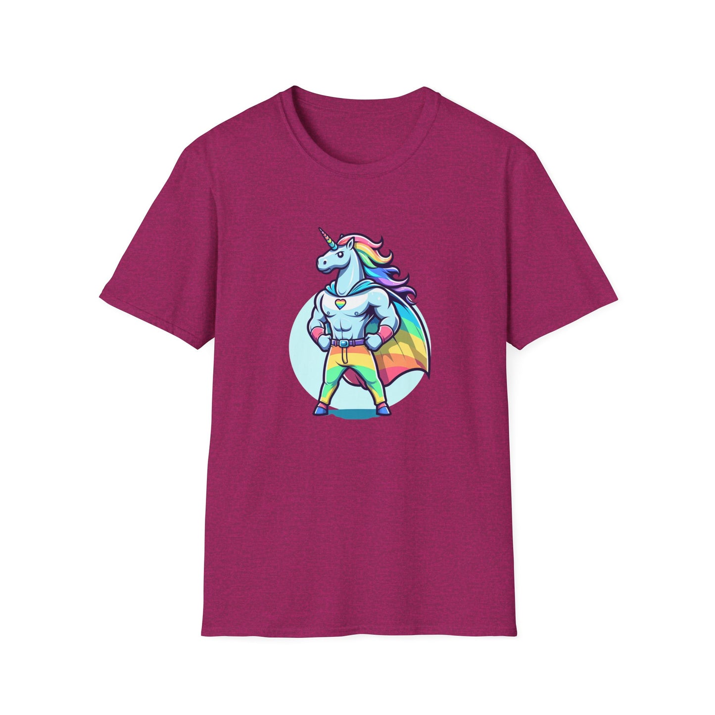 Dad Unicorn Superhero T-Shirt - Psychonaut Swag