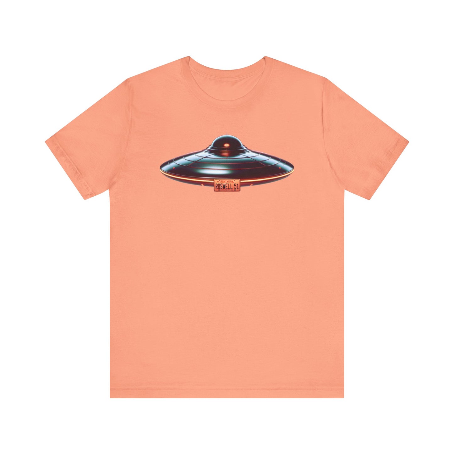 Flying Saucer, Unisex Jersey Short Sleeve Tee - Psychonaut Swag