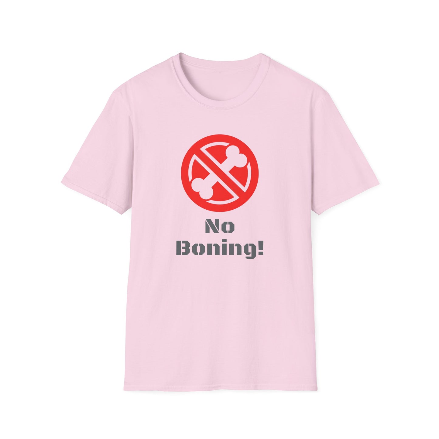 No Boning, Unisex Softstyle T-Shirt - Psychonaut Swag