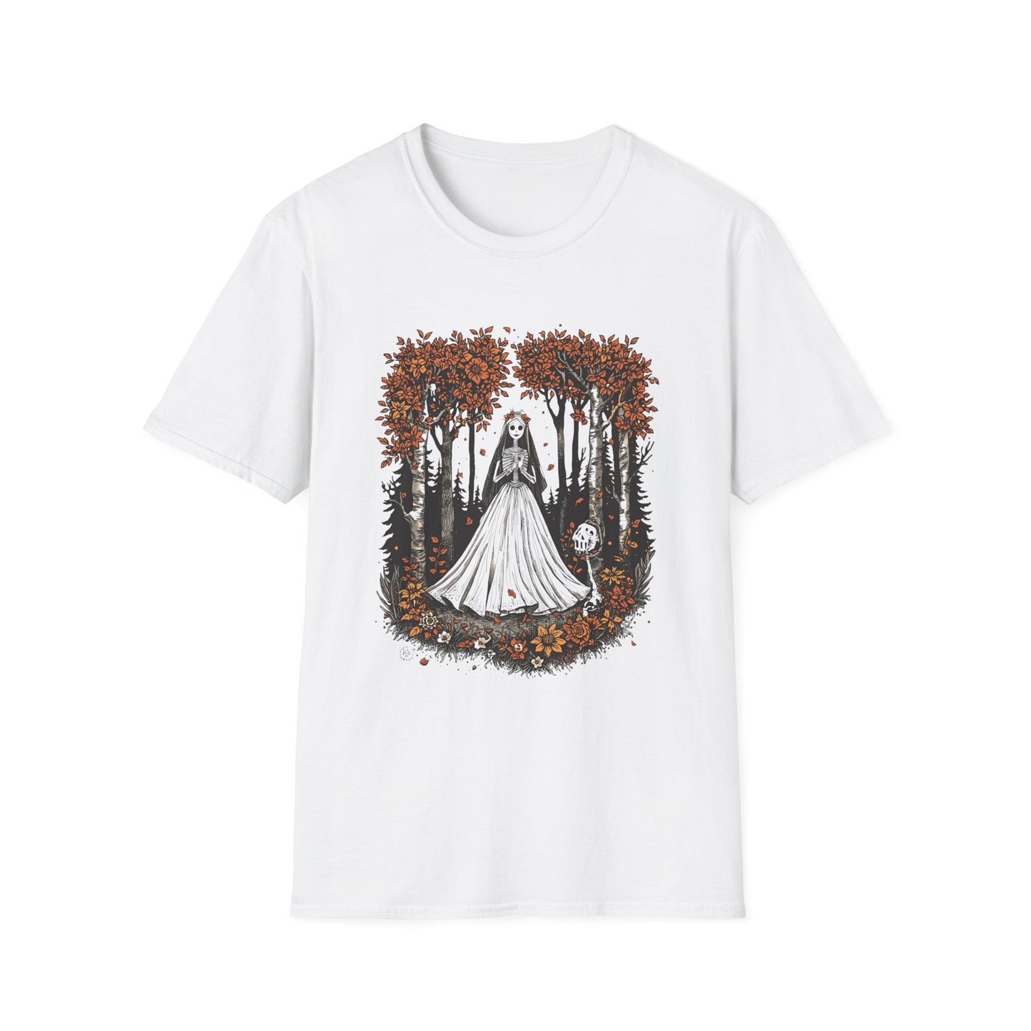 Spooky Bride T-Shirt, spooky bride