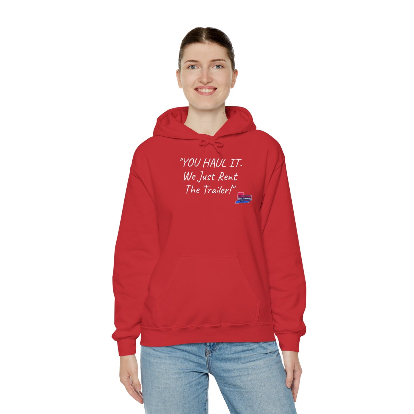 Kentuckiana Small biz swag, Trailer Rental Hoodie for Road Trips, Gifts for Adventure Lovers, Unique Hoodie for Renters, Travel Gear, Funny Sweatshirt