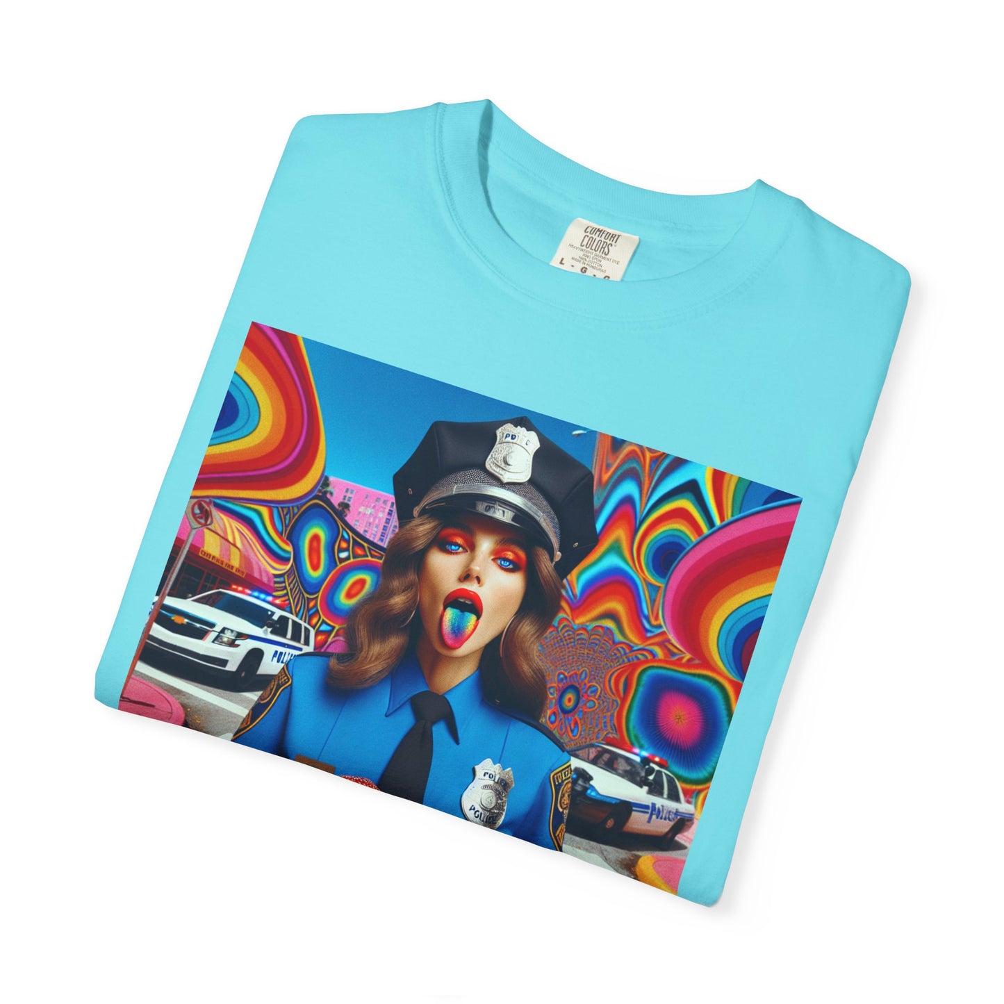 Holding, Unisex Garment-Dyed T-shirt - Psychonaut Swag