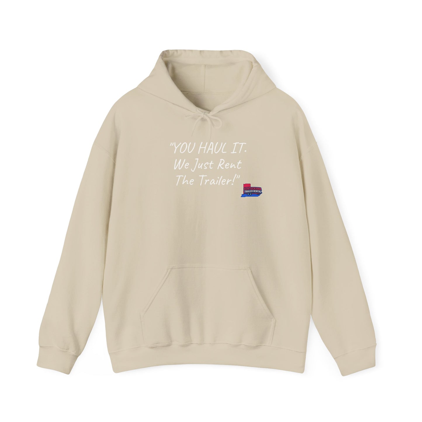 Kentuckiana Small biz swag, Trailer Rental Hoodie for Road Trips, Gifts for Adventure Lovers, Unique Hoodie for Renters, Travel Gear, Funny Sweatshirt