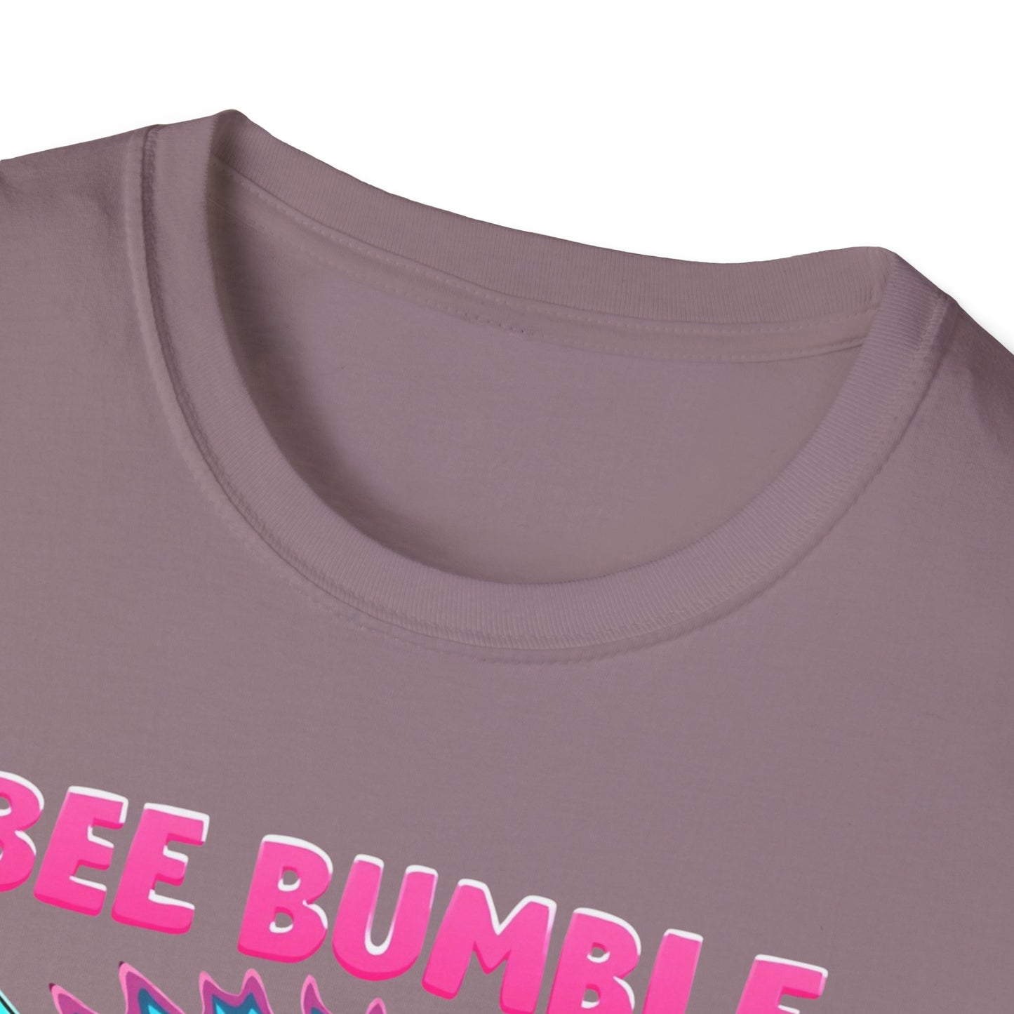 Bee Bumble T-Shirt, Retro Graphic Tee, Softstyle Unisex Shirt, Summer Fashion, Gift for Beekeepers, Eco-Friendly Tee - Psychonaut Swag