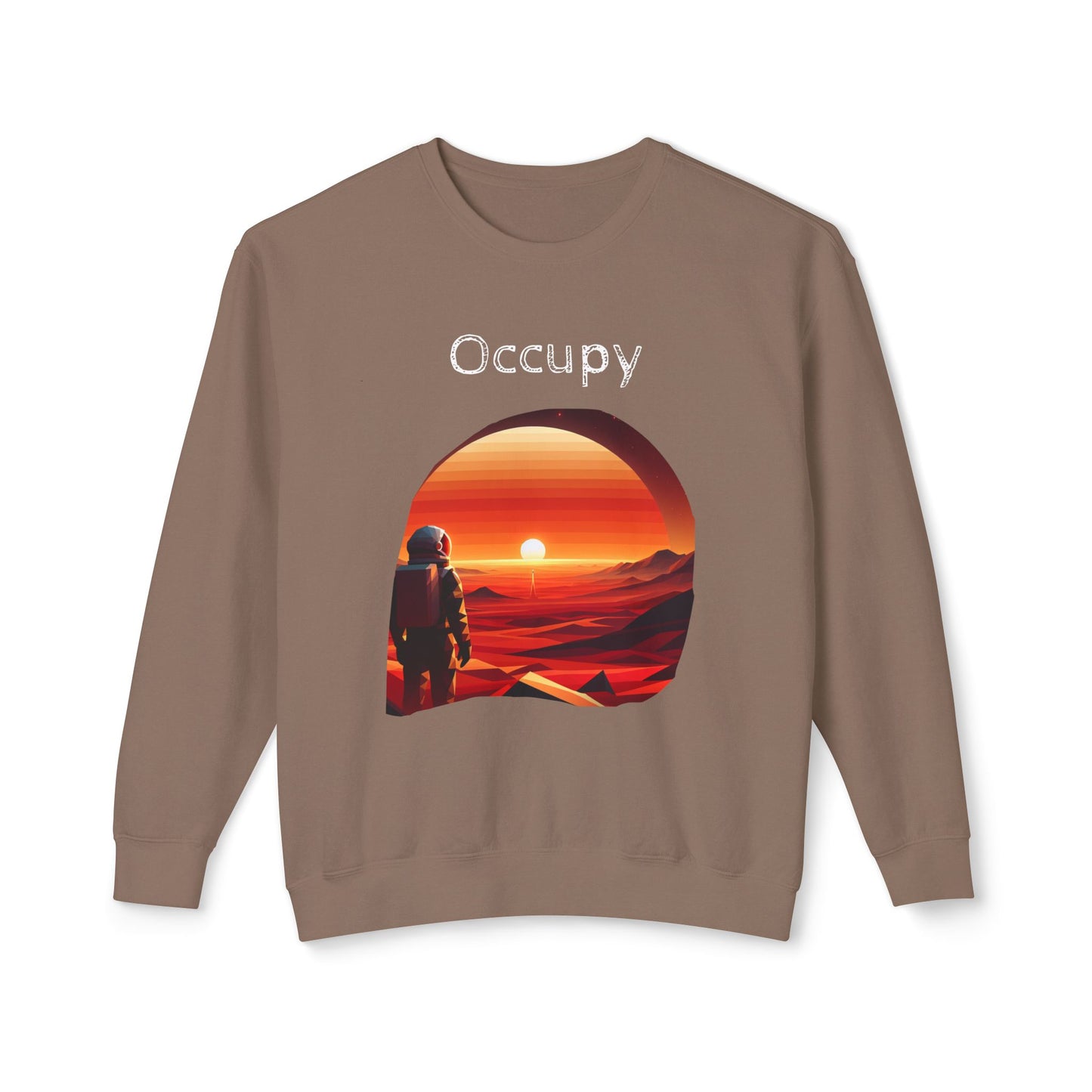 Observer wants to occupy, Lightweight Sweatshirt - Psychonaut Swag