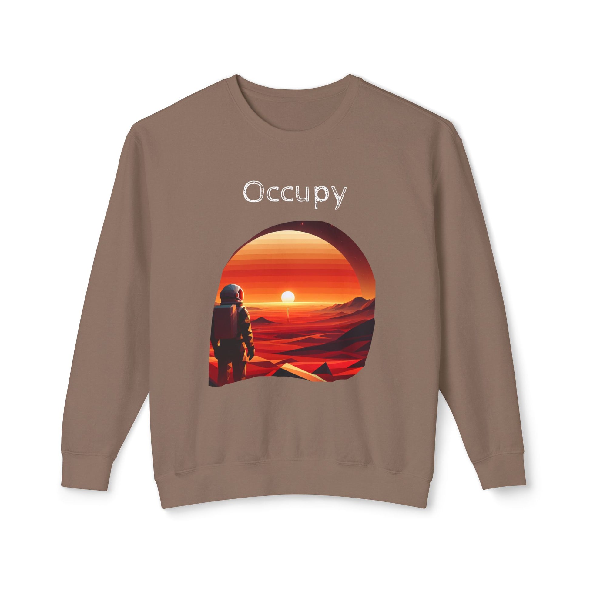 Observer wants to occupy, Lightweight Sweatshirt - Psychonaut Swag