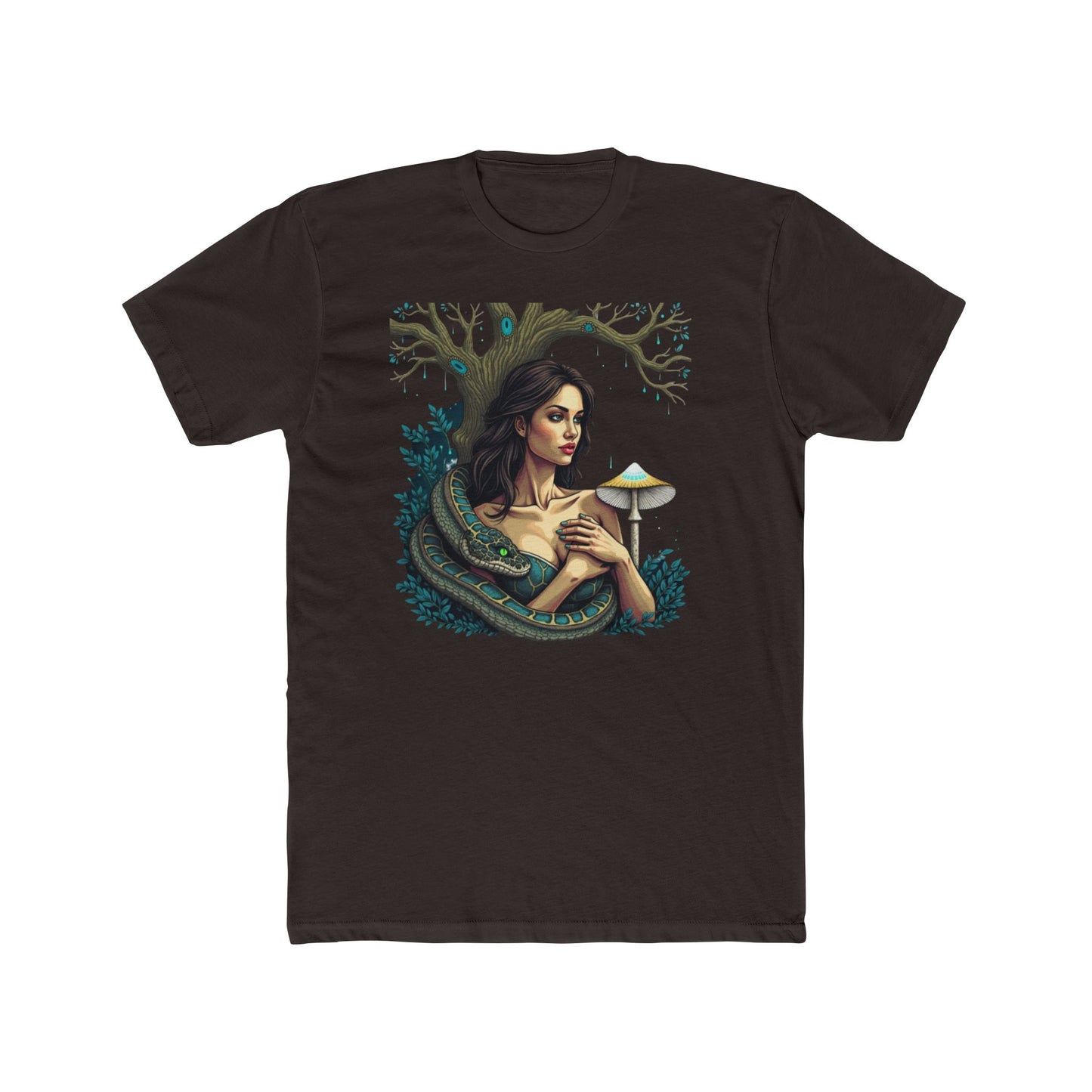 Forbidden Fruit, Enchanted Forest Graphic Tee | Nature Lover Shirt, Bohemian Apparel, Unique Gift, Casual Wear, Art Tee - Psychonaut Swag