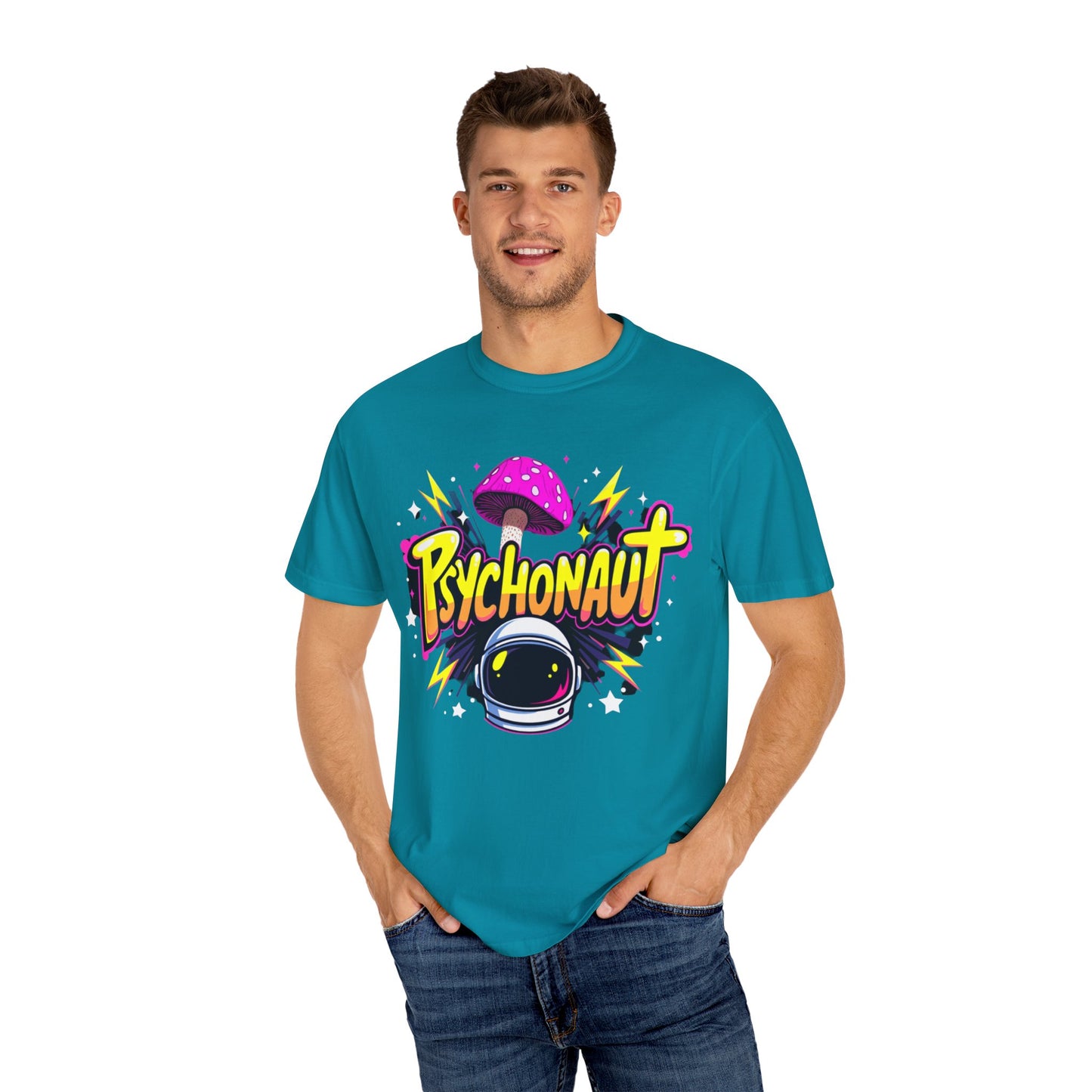 Psychonaut Explorer, Unisex Graphic T-Shirt - Fun, Colorful Space Design for Adventure Lovers - Psychonaut Swag